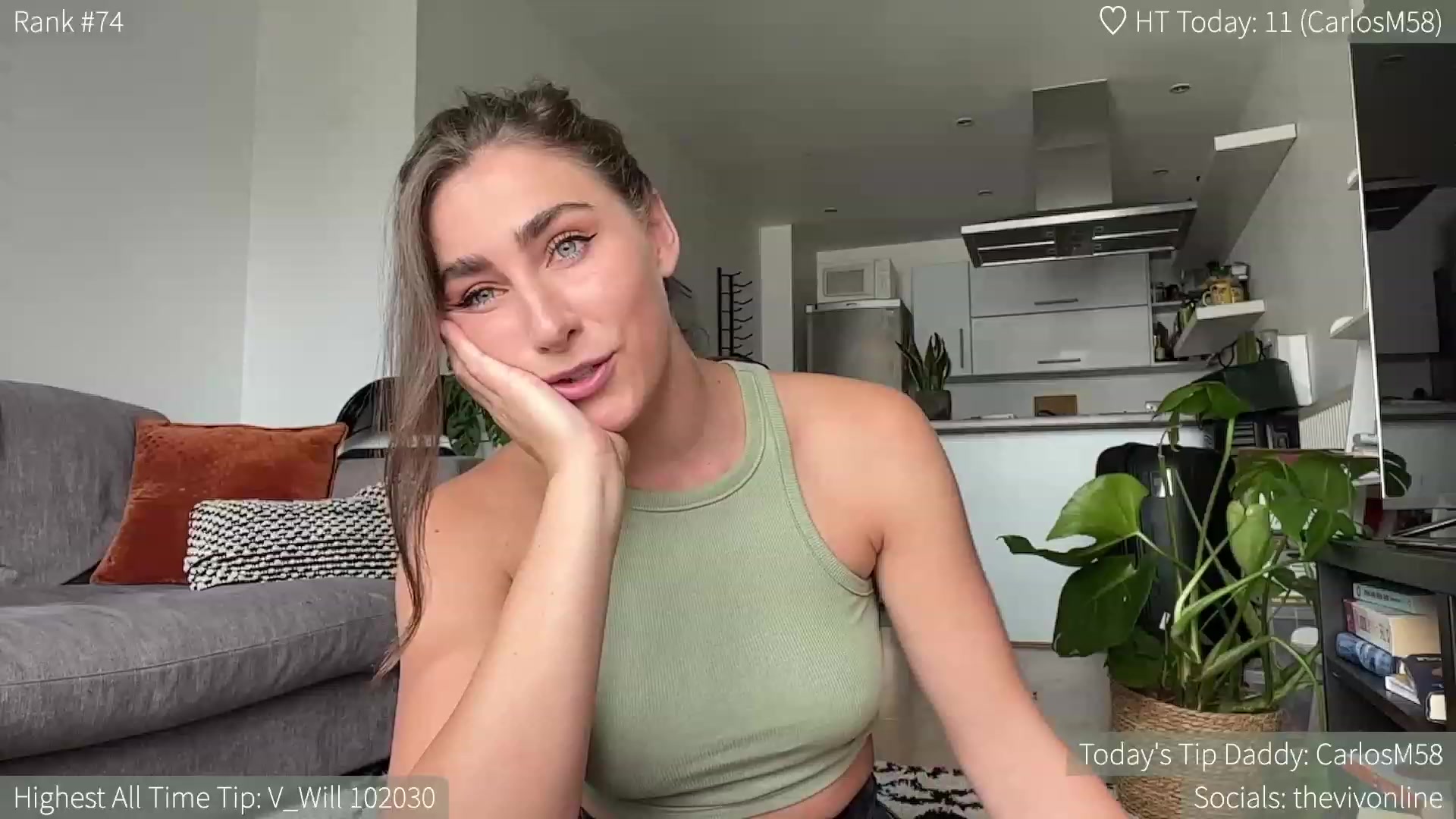 Gallery image thumbnail from HelloViv's myfreecams stream on, 06/27/2023, 12:42 image 2 of 20