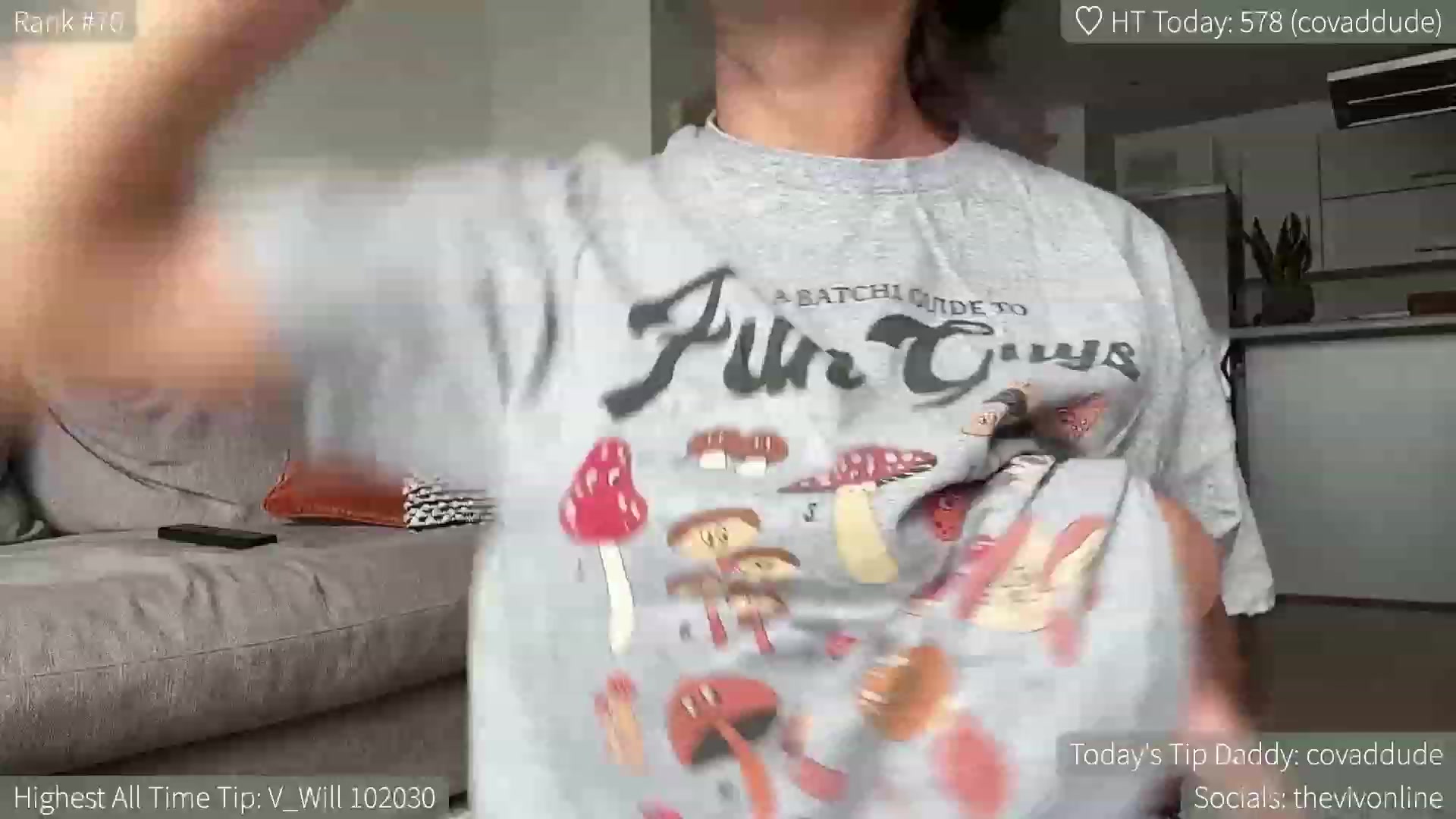 Gallery image thumbnail from HelloViv's myfreecams stream on, 06/27/2023, 14:35 image 10 of 20