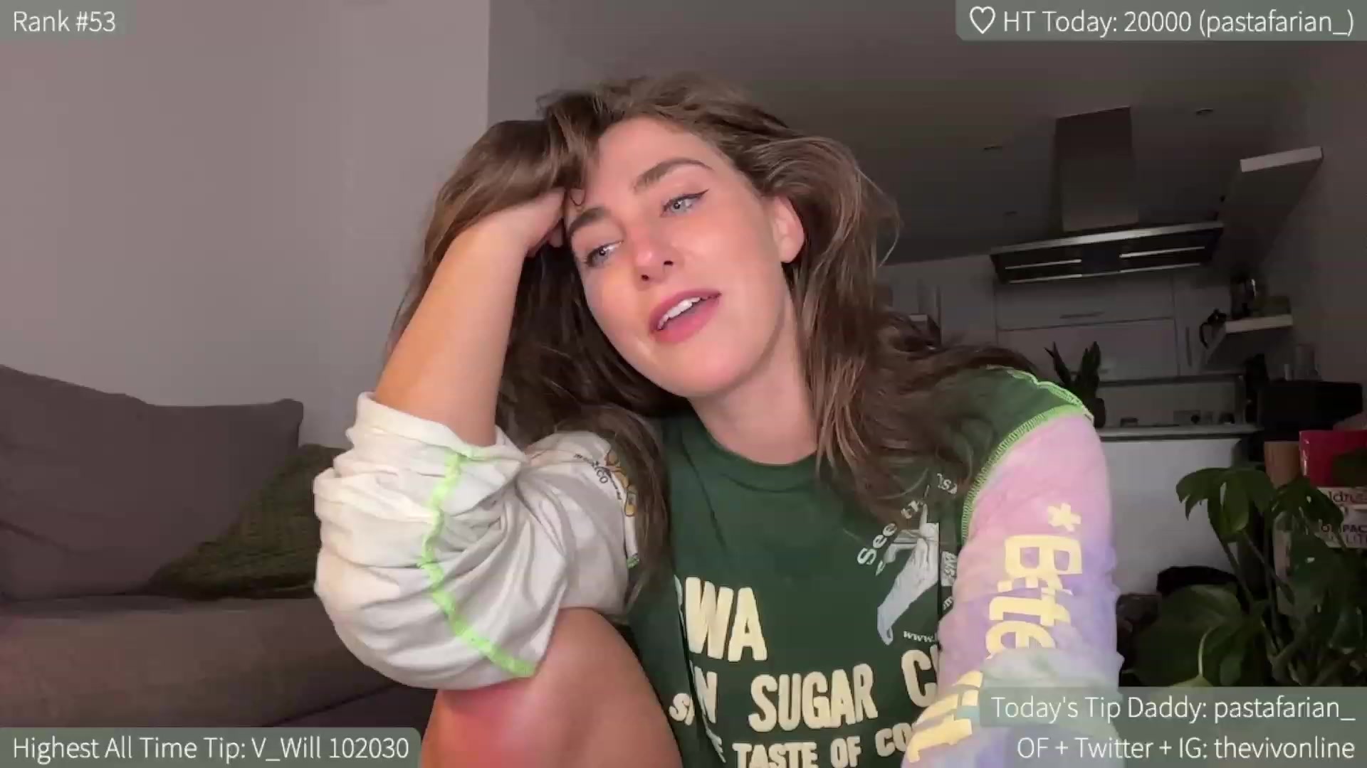 Gallery image thumbnail from HelloViv's myfreecams stream on, 06/30/2023, 21:23 image 14 of 20