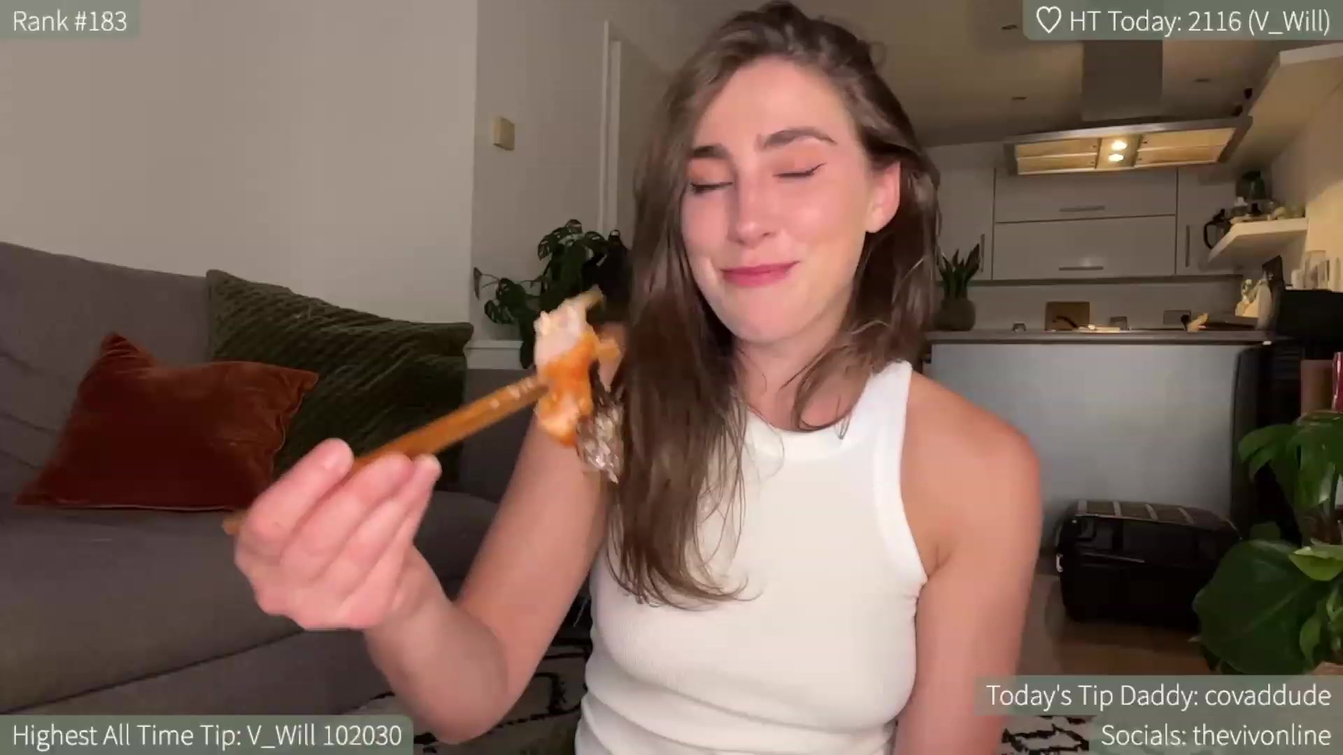 Gallery image thumbnail from HelloViv's myfreecams stream on, 07/02/2023, 21:17 image 20 of 20