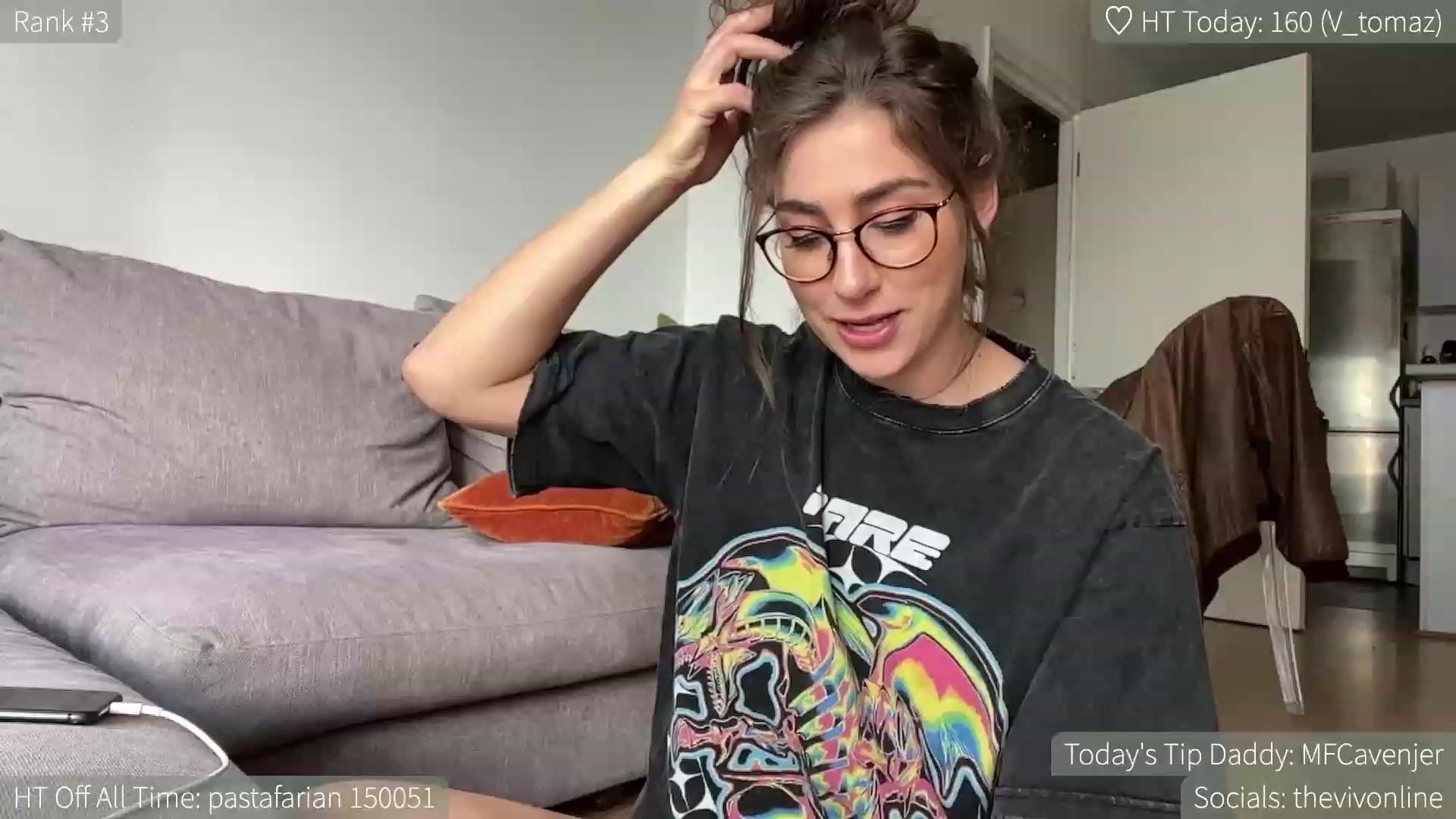 Gallery image thumbnail from HelloViv's myfreecams stream on, 07/15/2023, 13:04 image 8 of 20