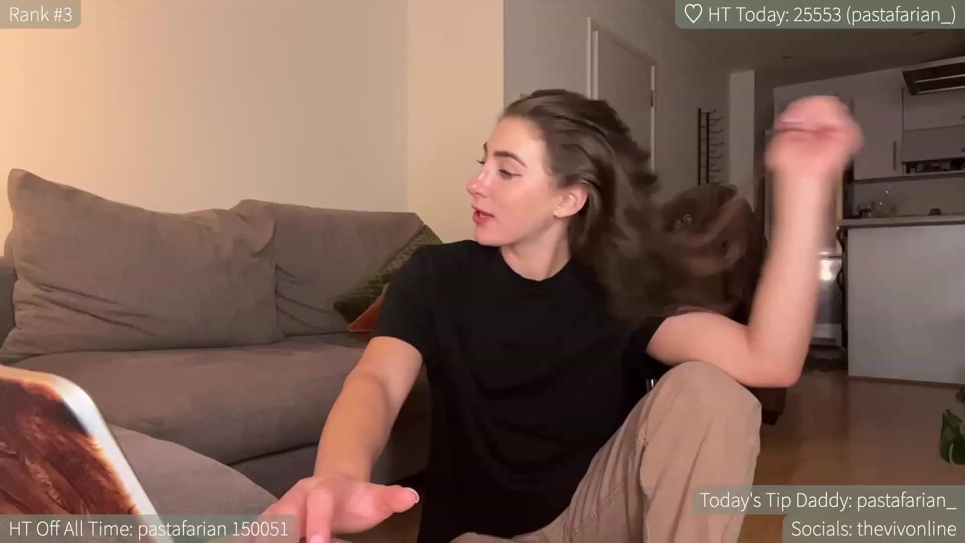 Gallery image thumbnail from HelloViv's myfreecams stream on, 07/18/2023, 06:44 image 3 of 20