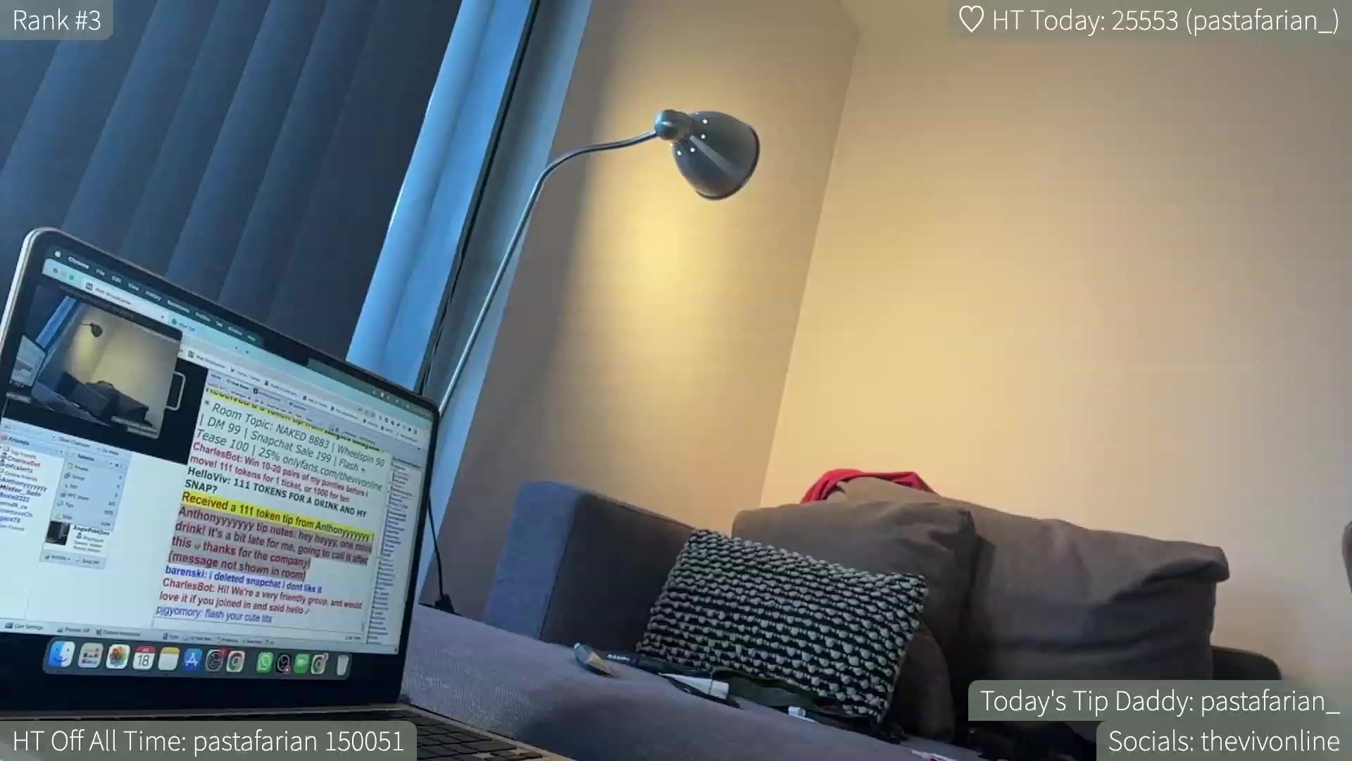 Gallery image thumbnail from HelloViv's myfreecams stream on, 07/18/2023, 06:44 image 9 of 20