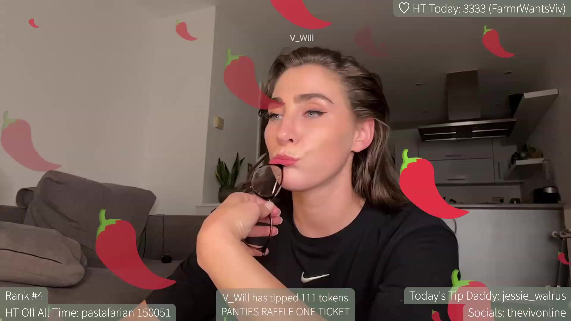 Gallery image thumbnail from HelloViv's myfreecams stream on, 07/26/2023, 22:51 image 14 of 20