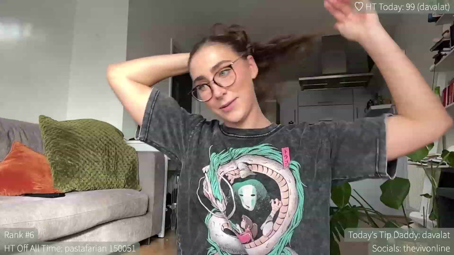Gallery image thumbnail from HelloViv's myfreecams stream on, 07/31/2023, 16:54 image 6 of 20