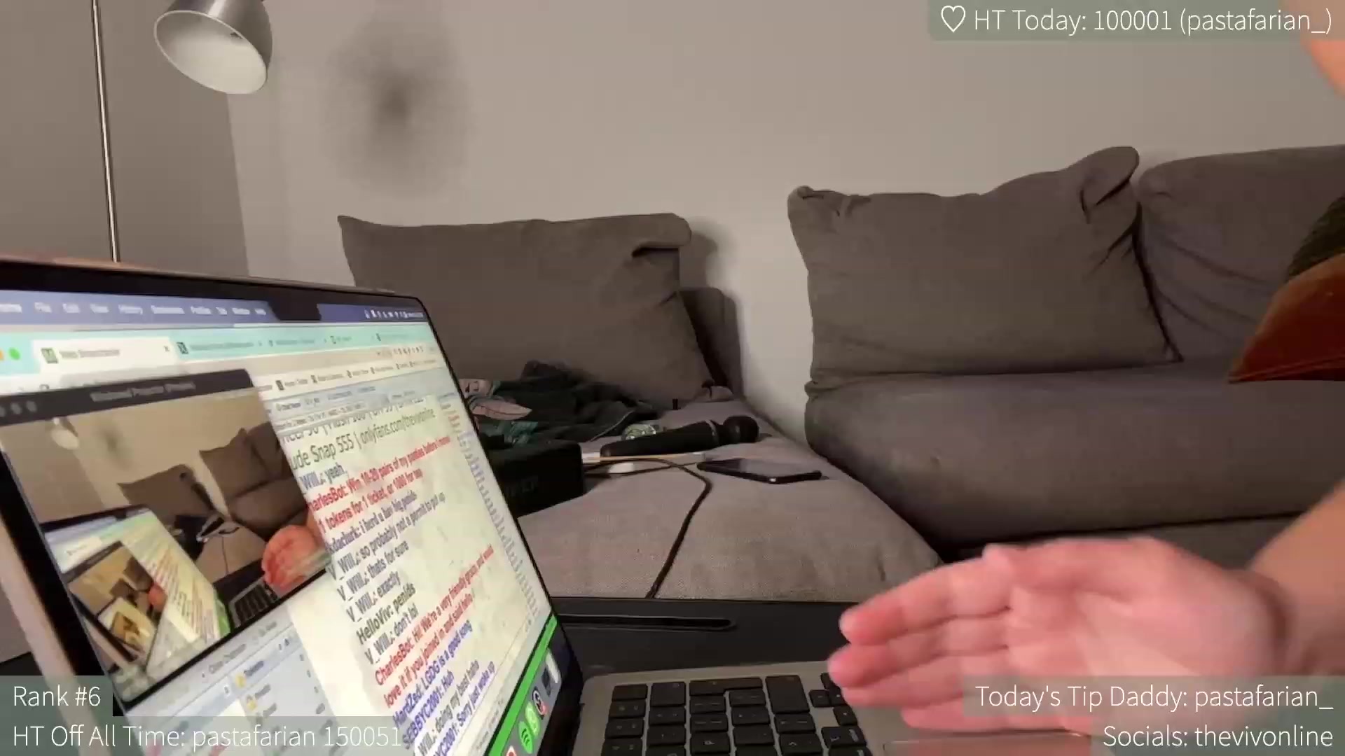 Gallery image thumbnail from HelloViv's myfreecams stream on, 07/31/2023, 20:50 image 6 of 20