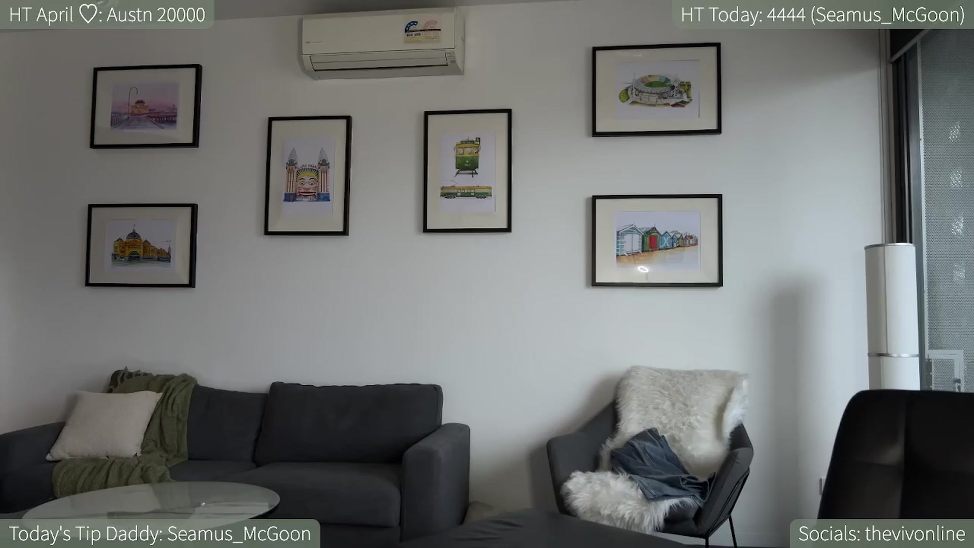 Gallery image thumbnail from HelloViv's myfreecams stream on, 04/12/2024, 08:01 image 17 of 20
