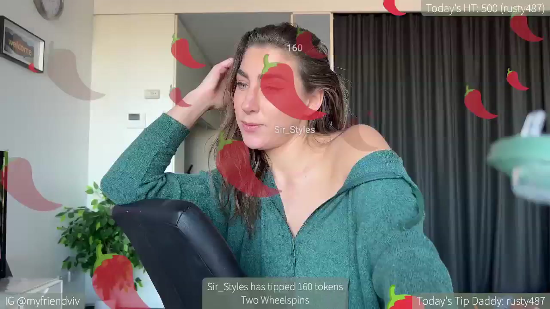 Gallery image thumbnail from HelloViv's myfreecams stream on, 05/18/2024, 24:57 image 7 of 20