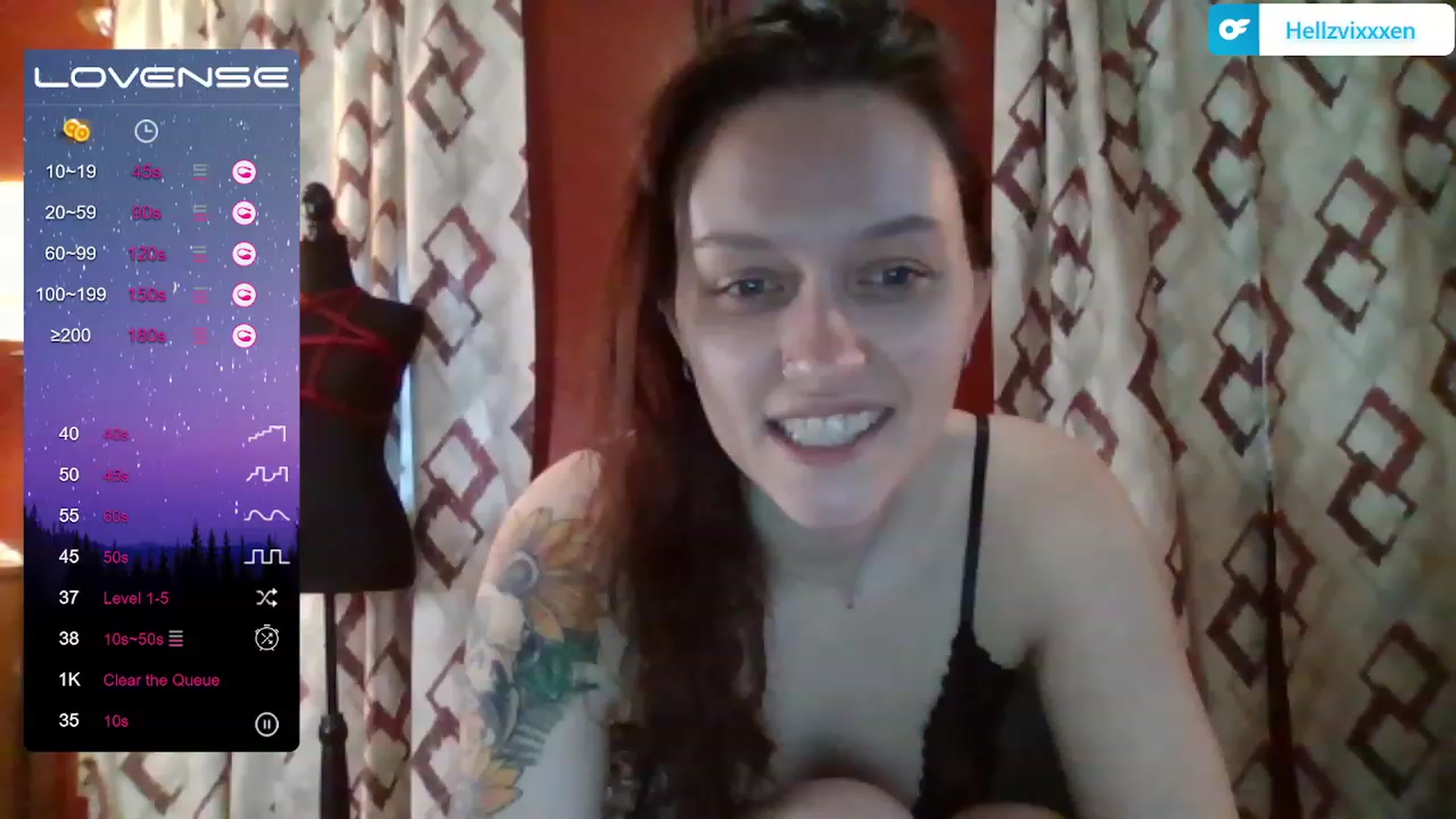 Gallery image thumbnail from HellzVixxxen's myfreecams stream on, 01/12/2023, 12:57 image 13 of 20