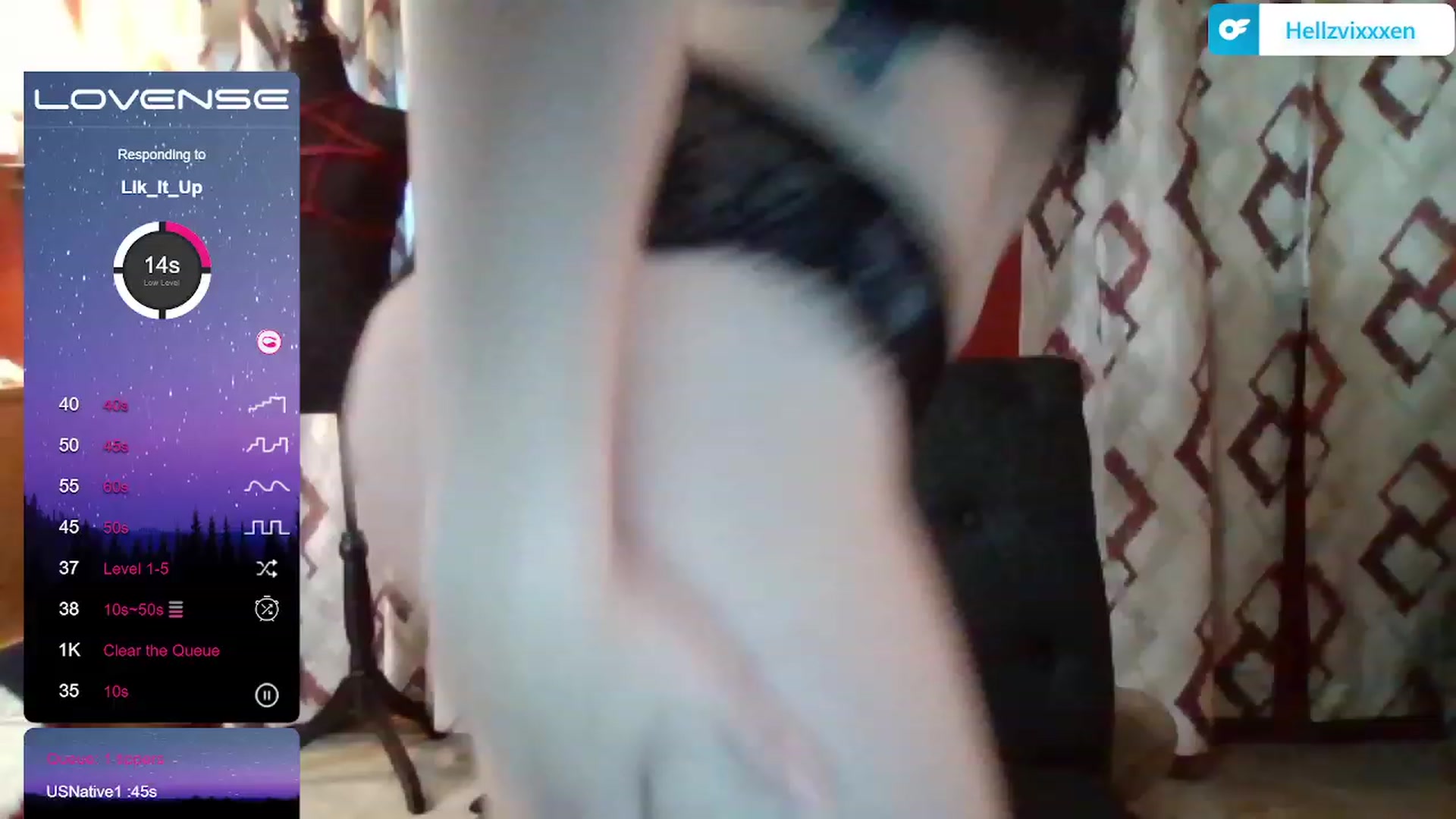 Gallery image thumbnail from HellzVixxxen's myfreecams stream on, 01/12/2023, 12:57 image 19 of 20