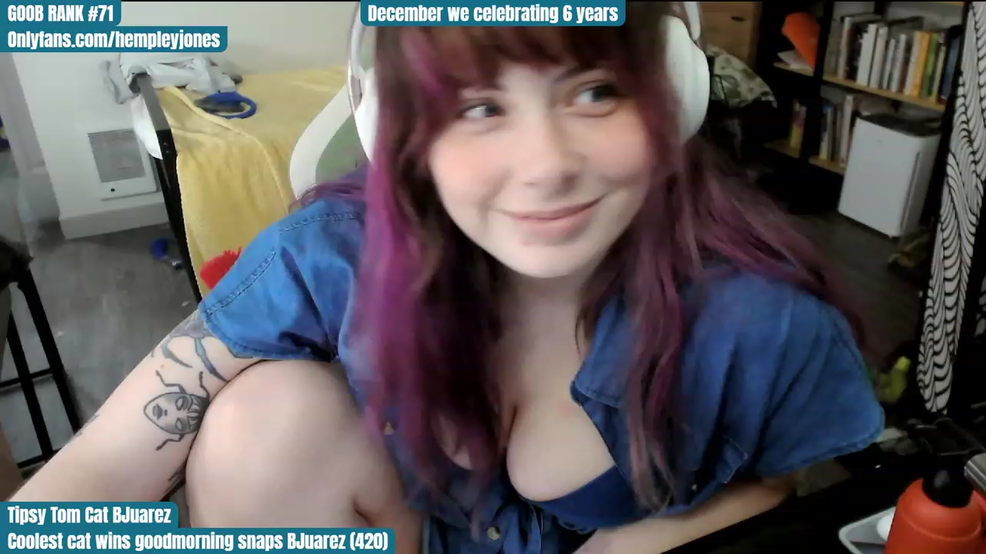 Gallery image thumbnail from Hempley's myfreecams stream on, 12/03/2023, 01:24 image 20 of 20
