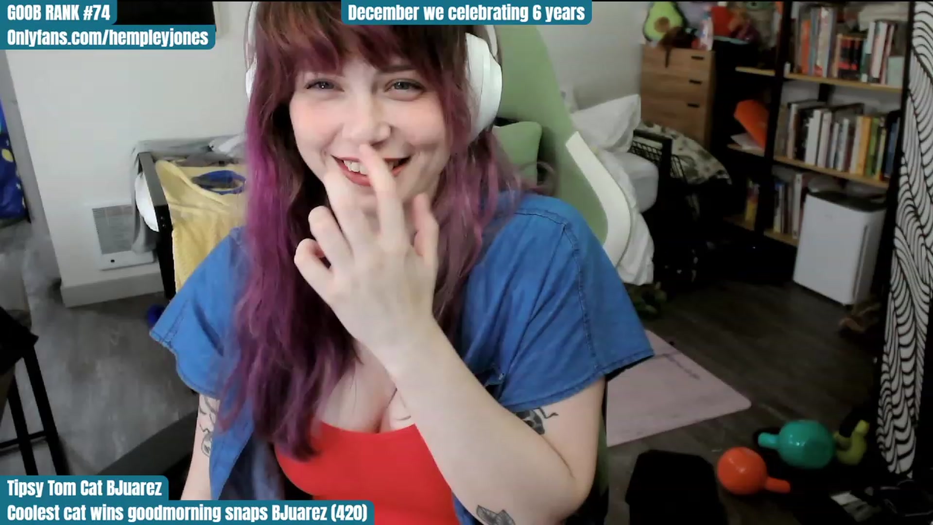 Gallery image thumbnail from Hempley's myfreecams stream on, 12/03/2023, 04:59 image 4 of 20