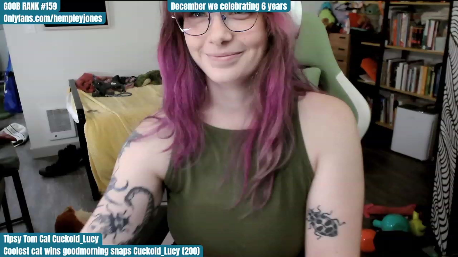 Gallery image thumbnail from Hempley's myfreecams stream on, 12/05/2023, 24:41 image 20 of 20