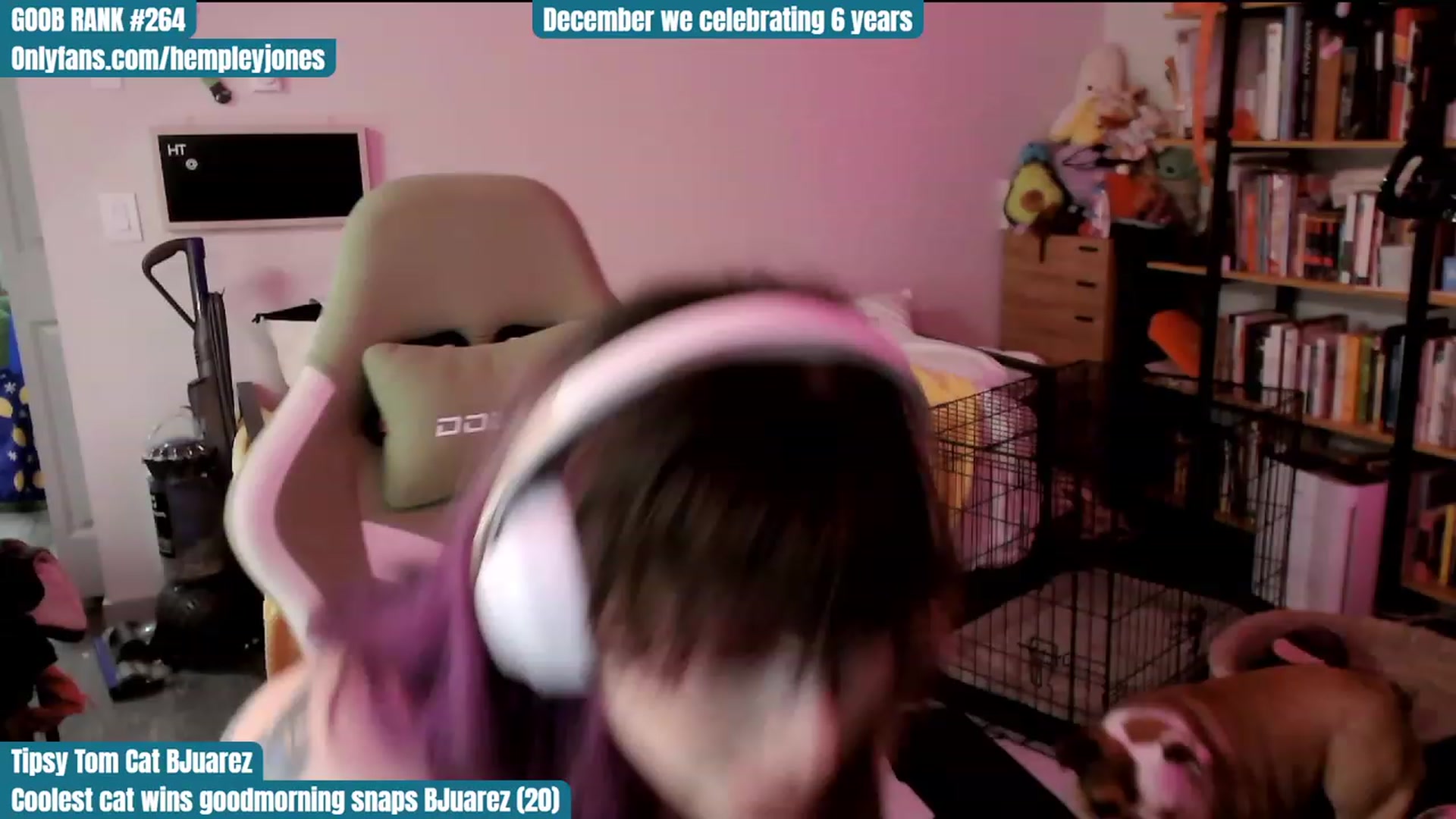 Gallery image thumbnail from Hempley's myfreecams stream on, 12/07/2023, 23:21 image 20 of 20