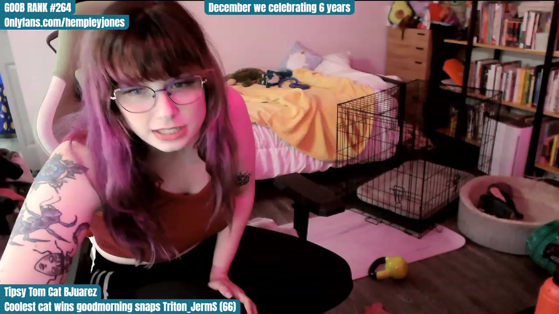 Gallery image thumbnail from Hempley's myfreecams stream on, 12/08/2023, 24:43 image 12 of 20