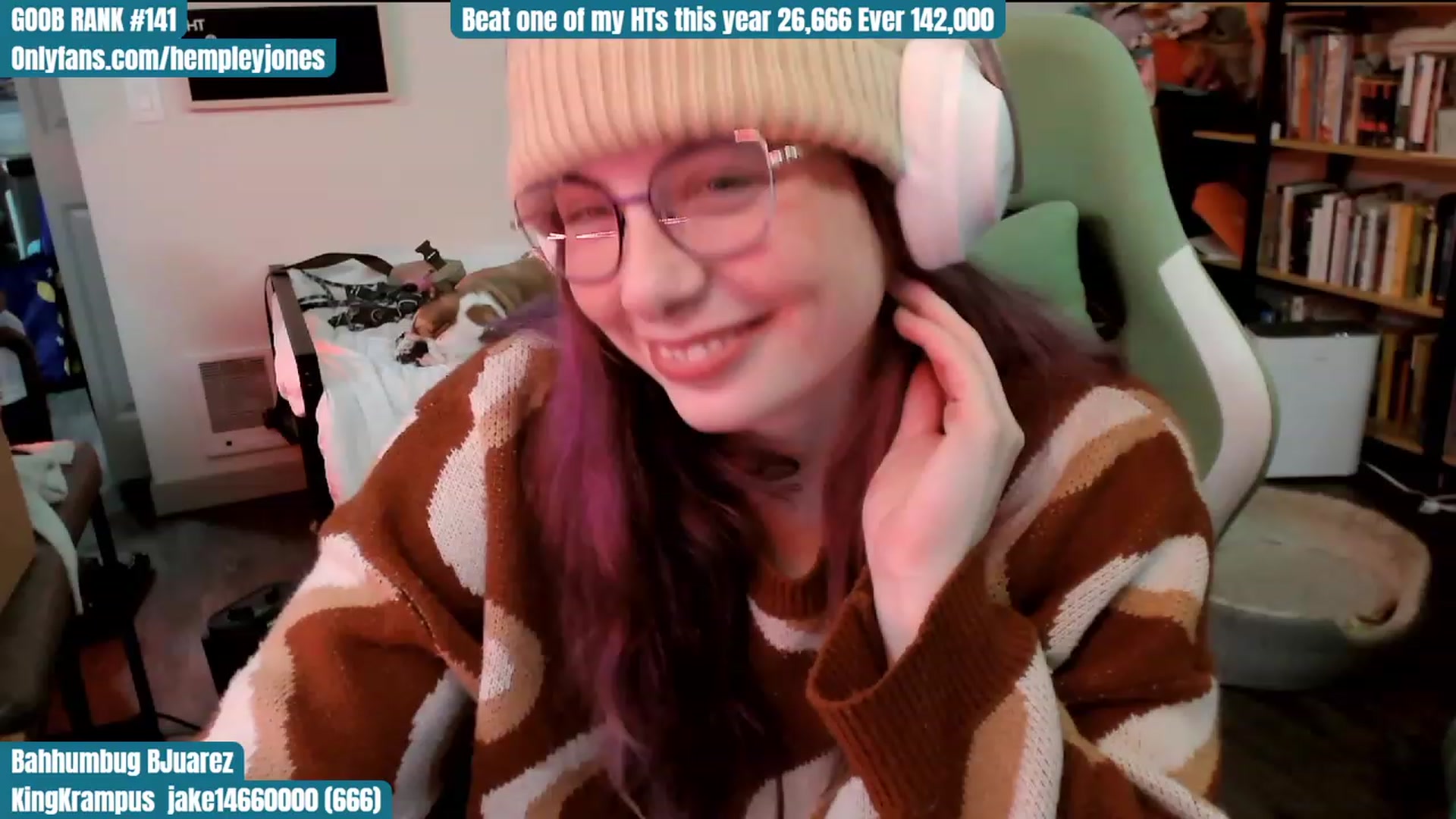 Gallery image thumbnail from Hempley's myfreecams stream on, 12/17/2023, 07:33 image 13 of 20