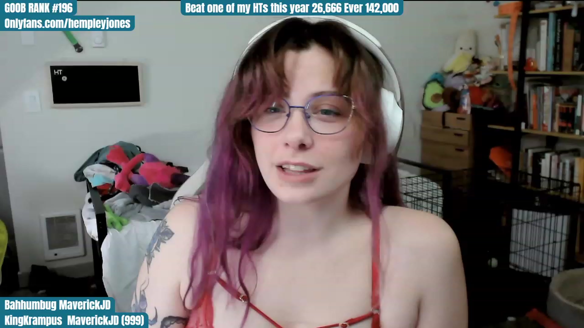 Gallery image thumbnail from Hempley's myfreecams stream on, 12/23/2023, 06:12 image 20 of 20