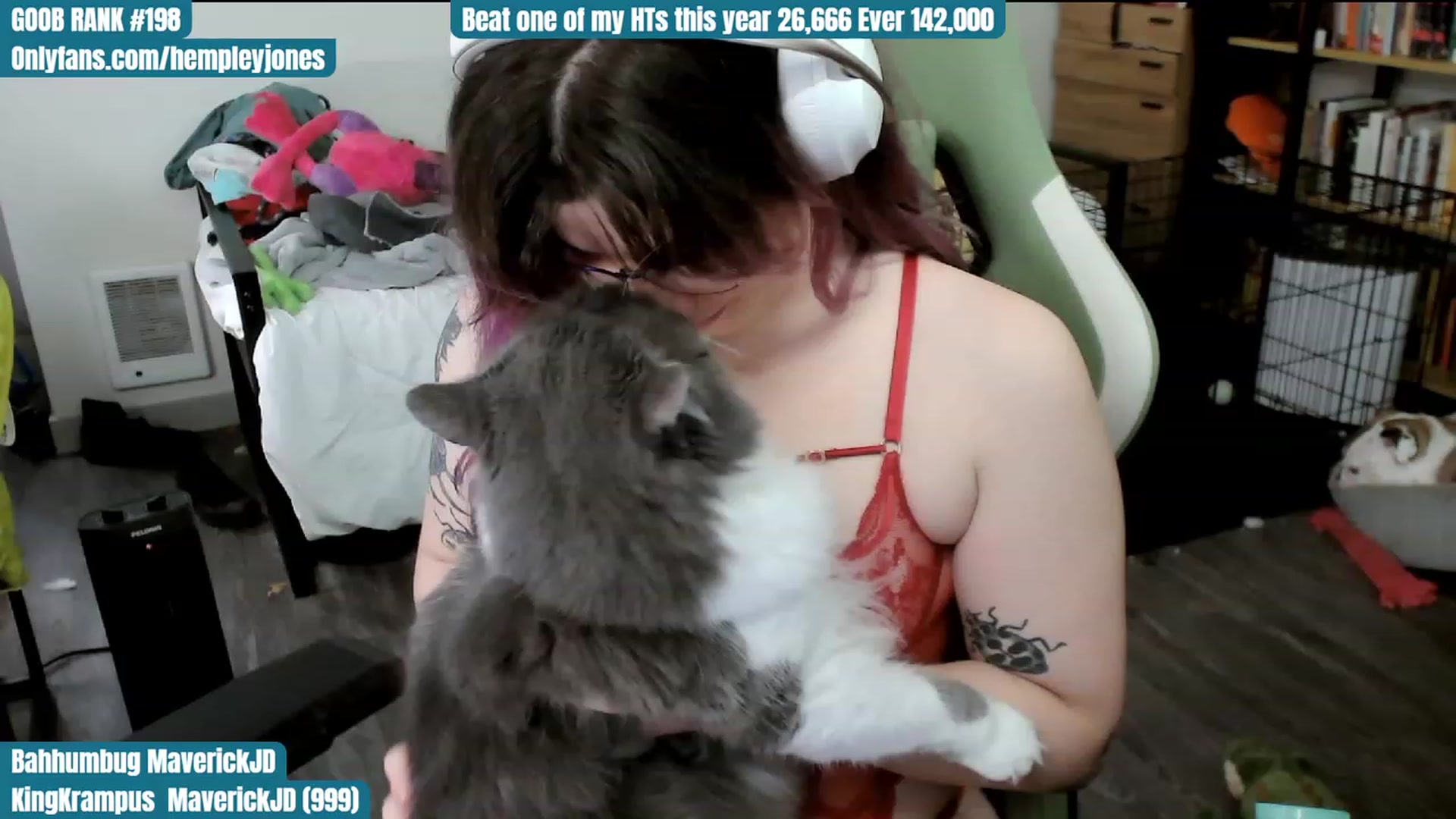 Gallery image thumbnail from Hempley's myfreecams stream on, 12/23/2023, 06:12 image 9 of 20