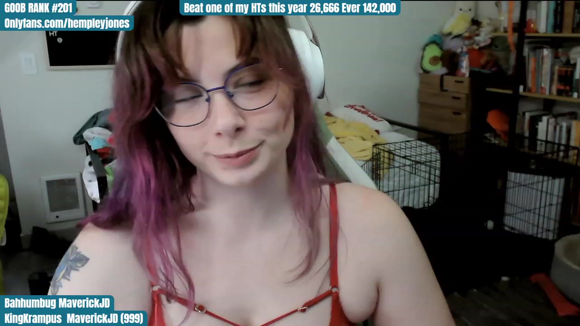 Gallery image thumbnail from Hempley's myfreecams stream on, 12/23/2023, 06:12 image 1 of 20