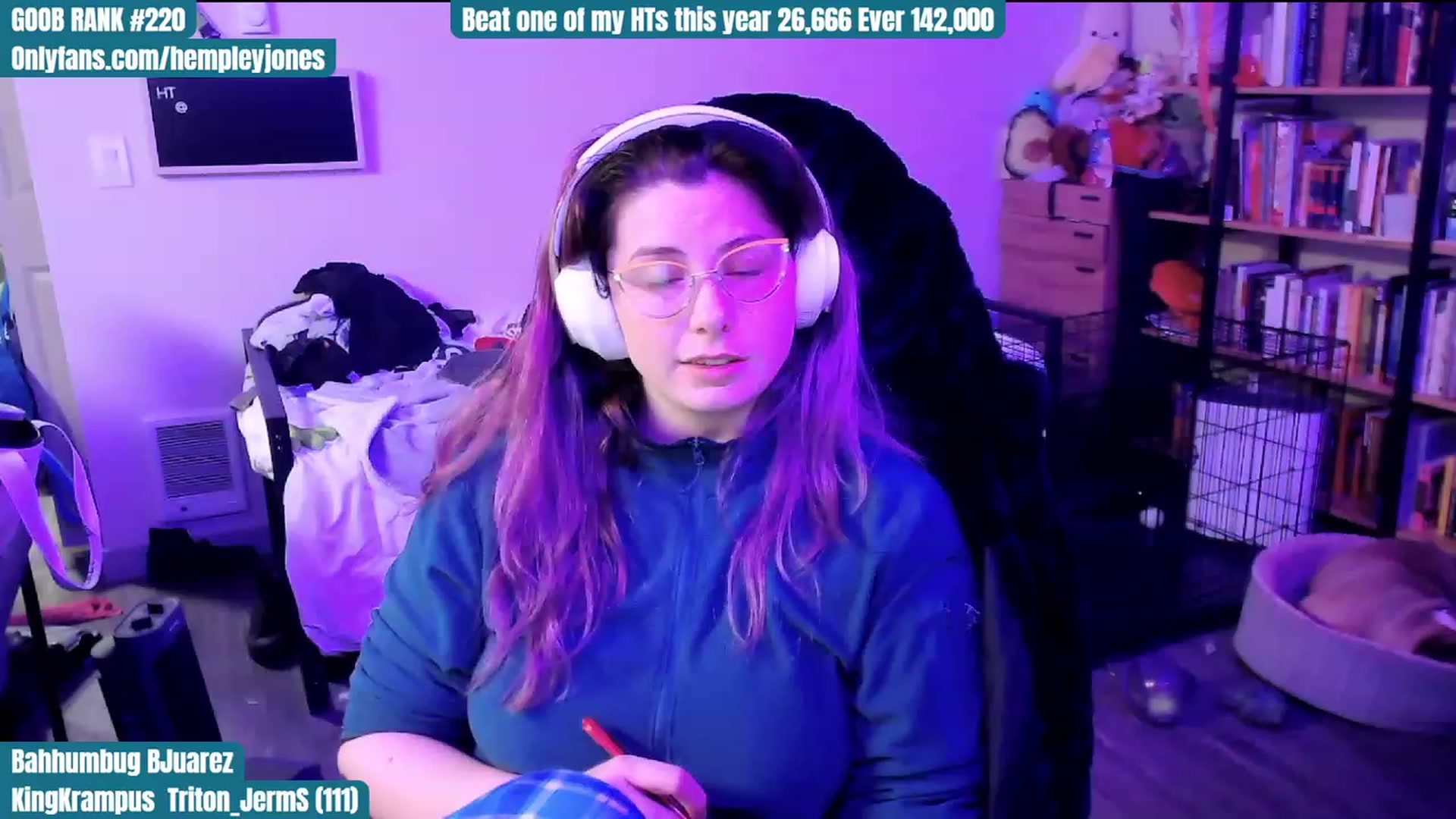 Gallery image thumbnail from Hempley's myfreecams stream on, 12/25/2023, 04:05 image 20 of 20