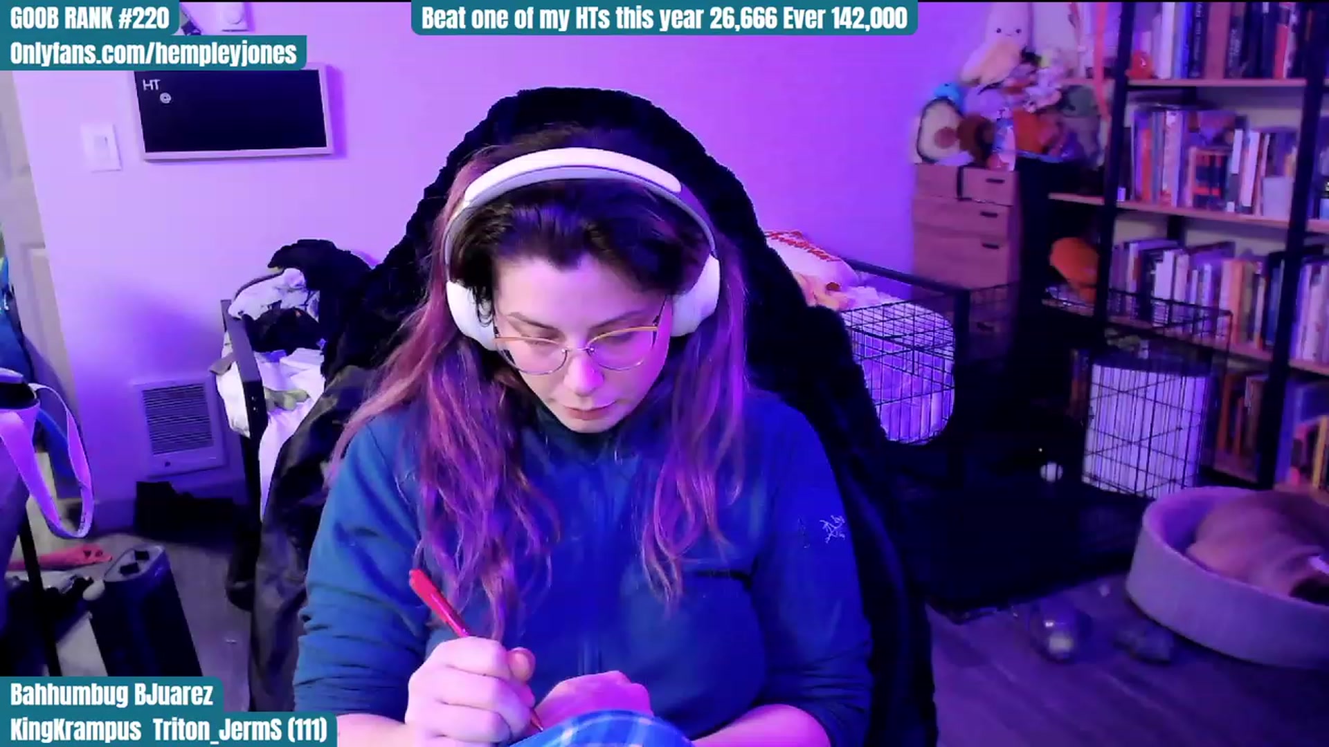 Gallery image thumbnail from Hempley's myfreecams stream on, 12/25/2023, 04:05 image 18 of 20