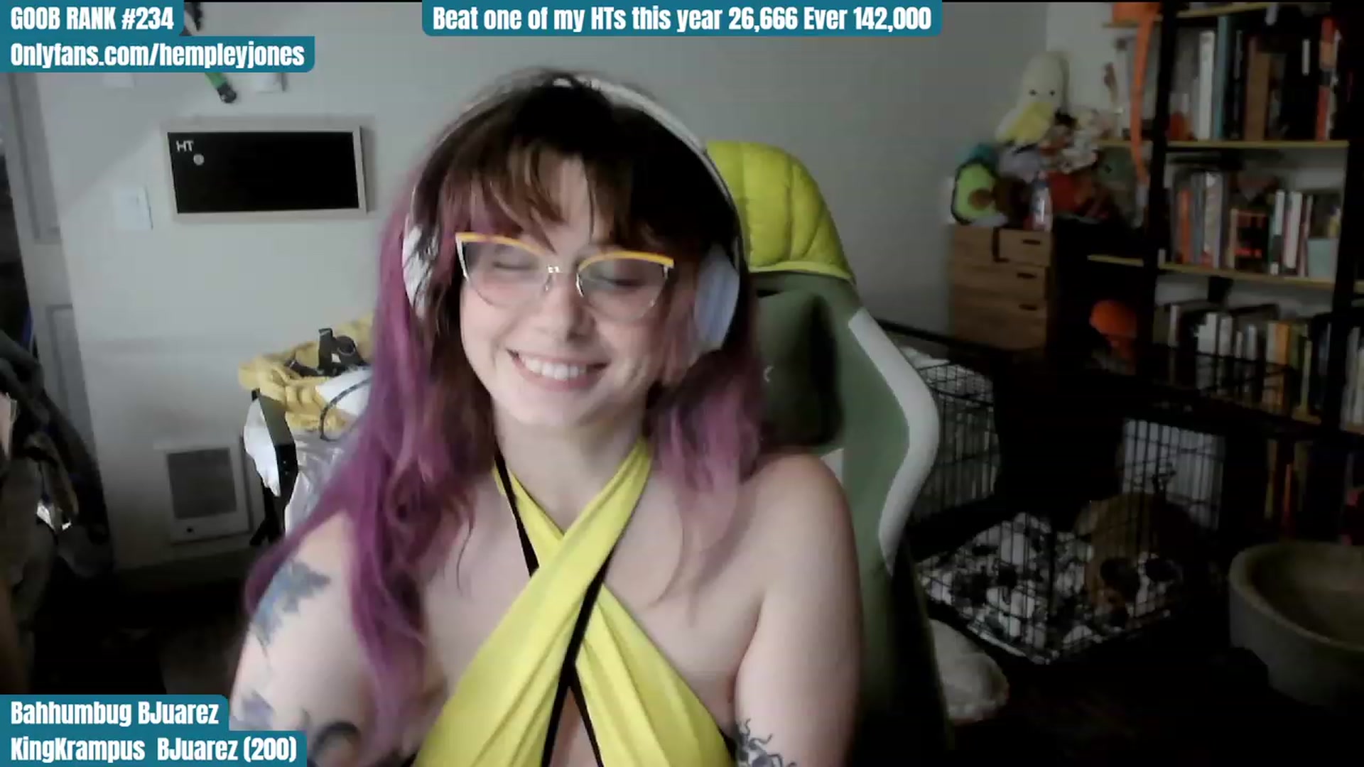 Gallery image thumbnail from Hempley's myfreecams stream on, 12/29/2023, 06:12 image 6 of 20