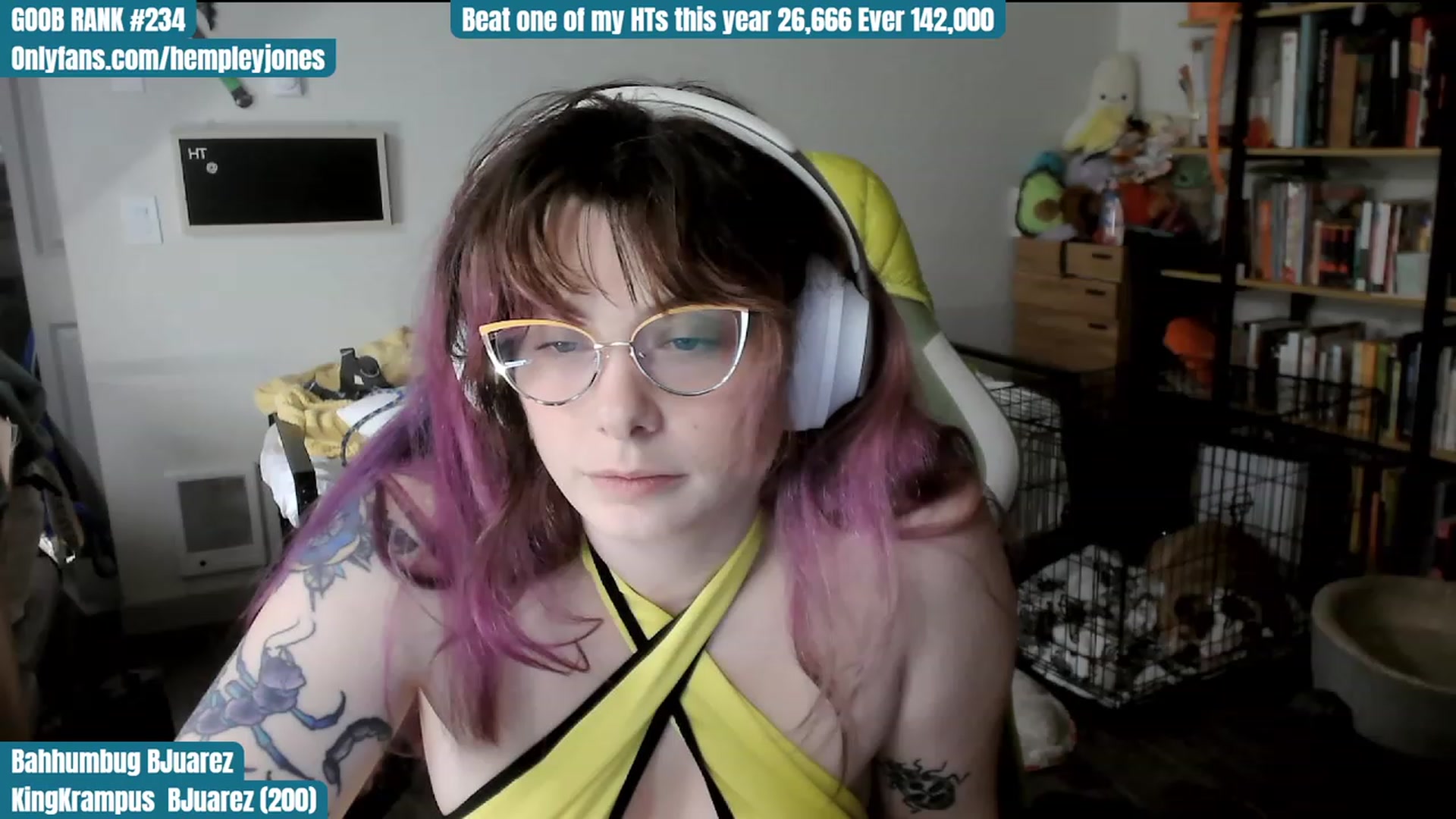 Gallery image thumbnail from Hempley's myfreecams stream on, 12/29/2023, 06:12 image 4 of 20