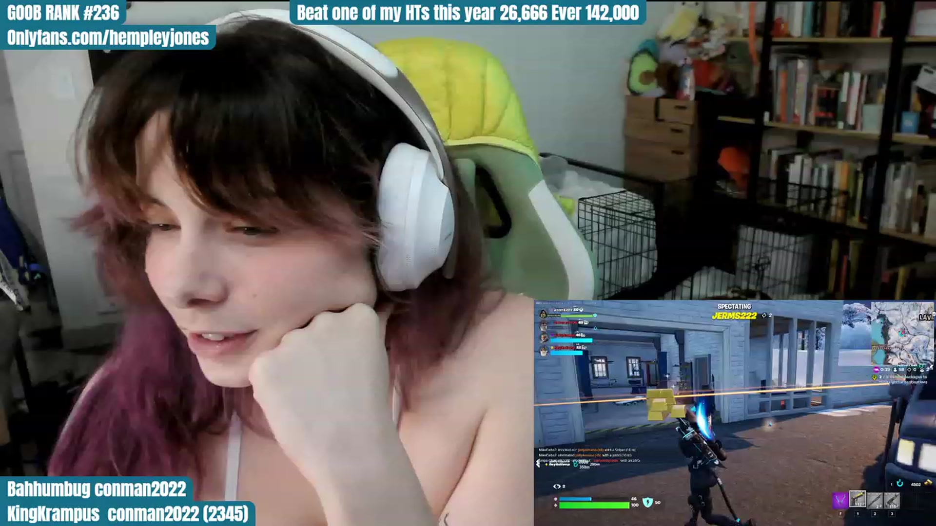 Gallery image thumbnail from Hempley's myfreecams stream on, 12/30/2023, 04:25 image 5 of 20