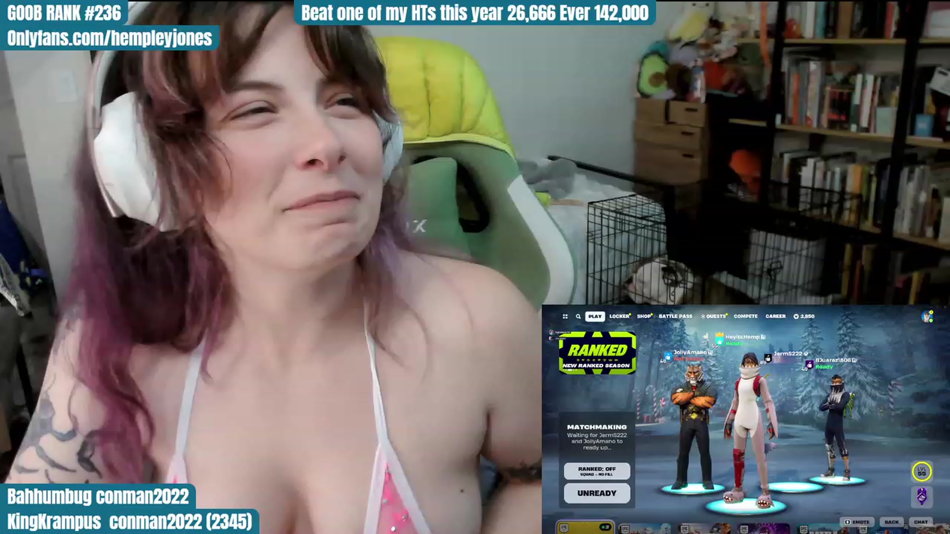 Gallery image thumbnail from Hempley's myfreecams stream on, 12/30/2023, 04:25 image 20 of 20