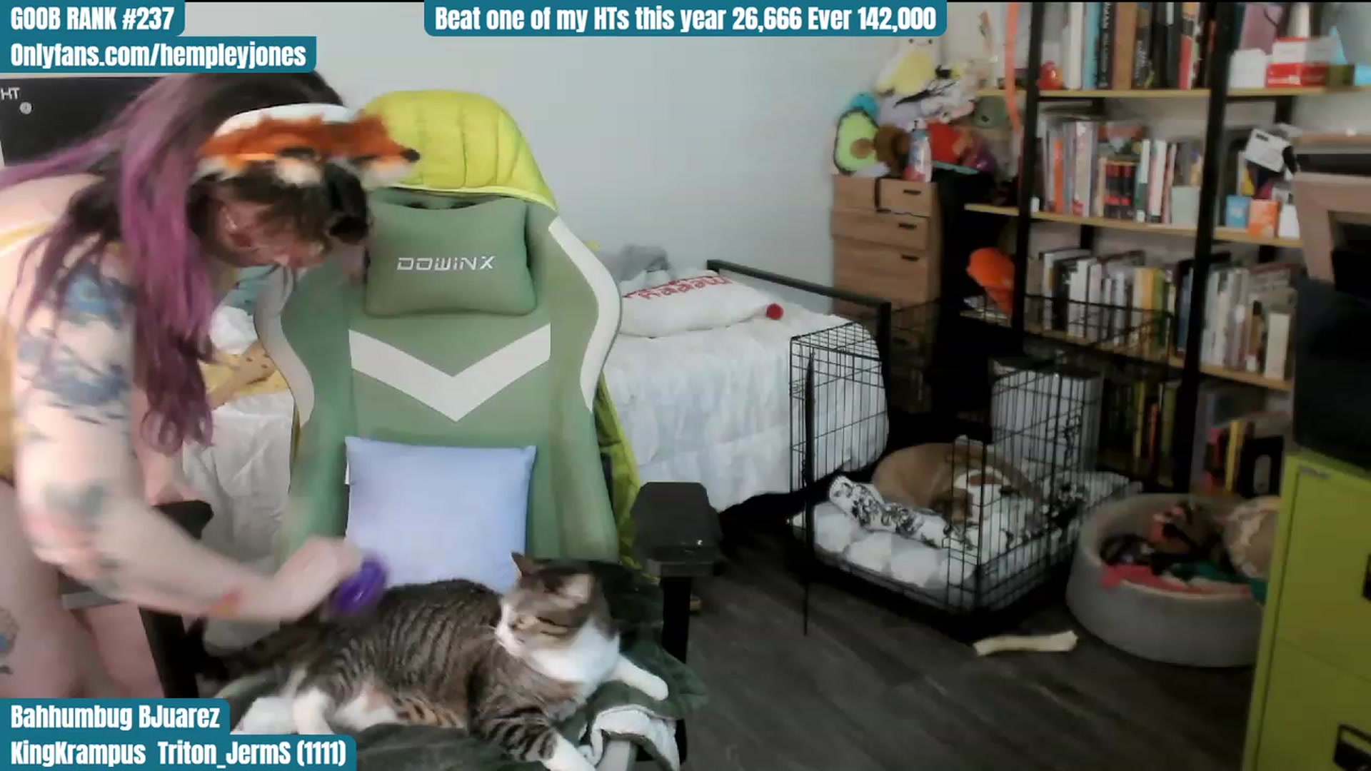 Gallery image thumbnail from Hempley's myfreecams stream on, 12/31/2023, 01:06 image 1 of 20