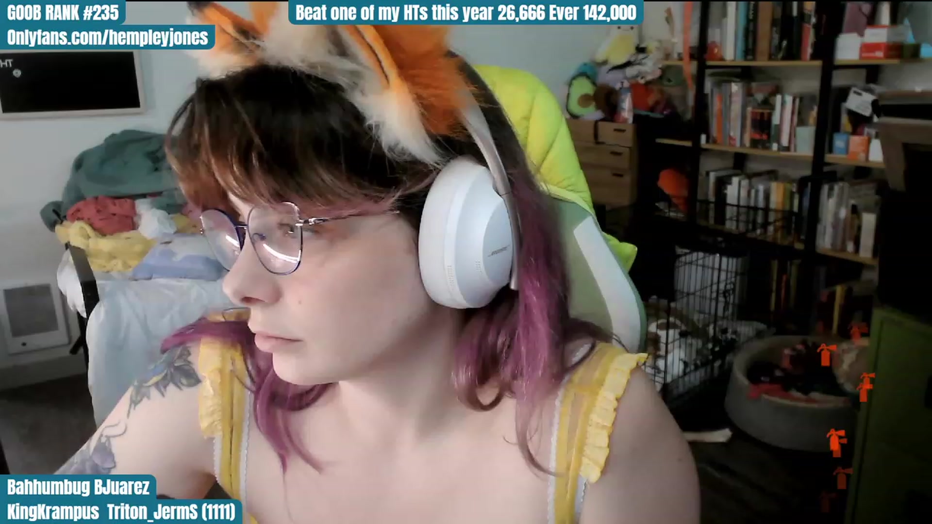 Gallery image thumbnail from Hempley's myfreecams stream on, 12/31/2023, 01:06 image 7 of 20