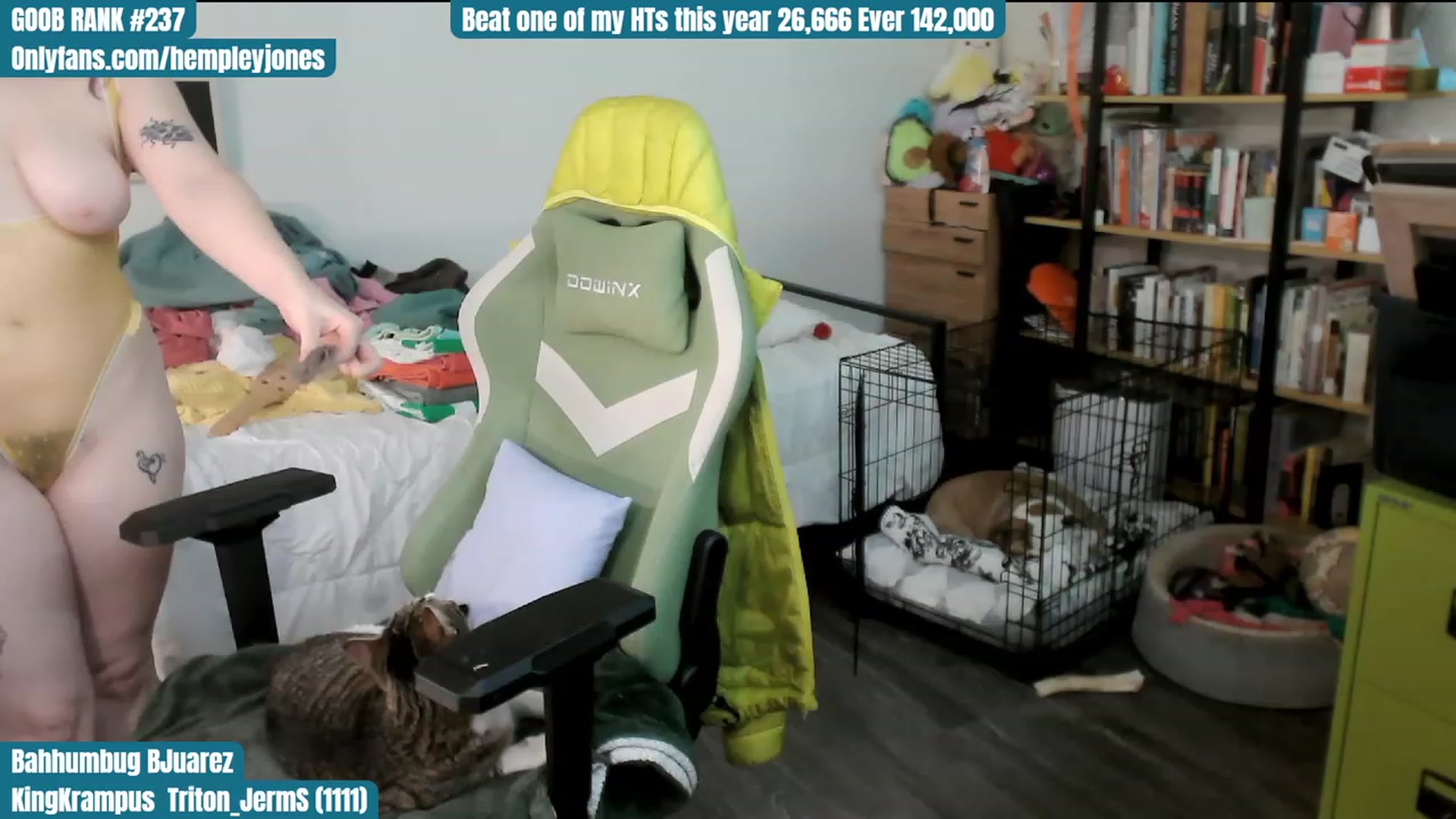 Gallery image thumbnail from Hempley's myfreecams stream on, 12/31/2023, 01:06 image 2 of 20