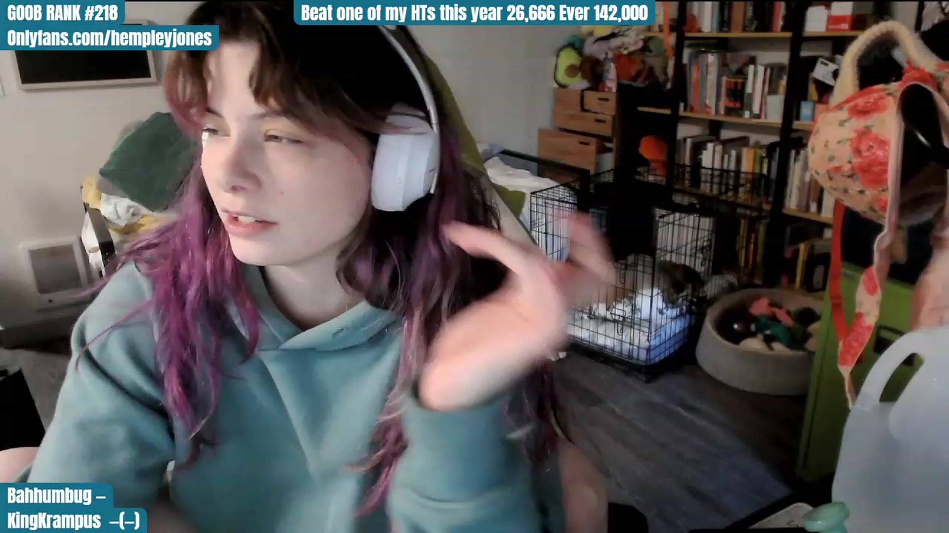 Gallery image thumbnail from Hempley's myfreecams stream on, 12/31/2023, 18:30 image 7 of 20