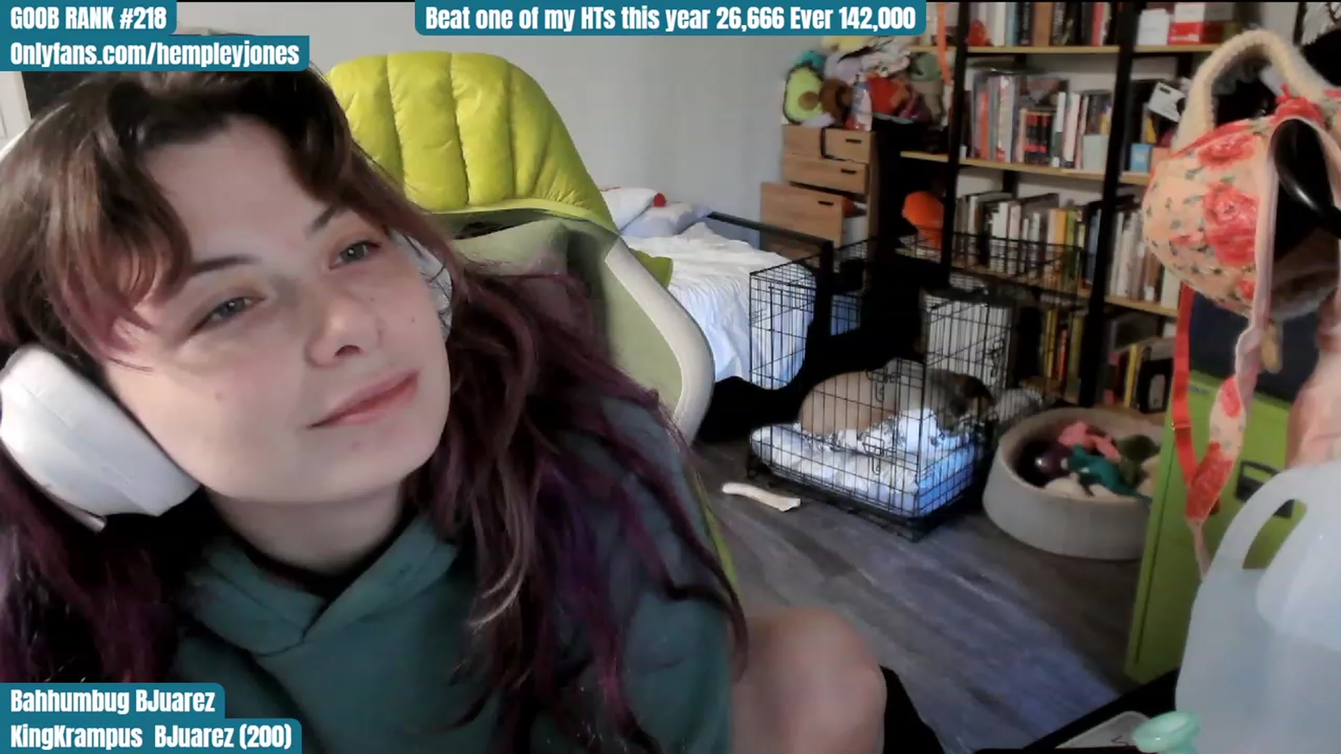 Gallery image thumbnail from Hempley's myfreecams stream on, 12/31/2023, 18:30 image 9 of 20