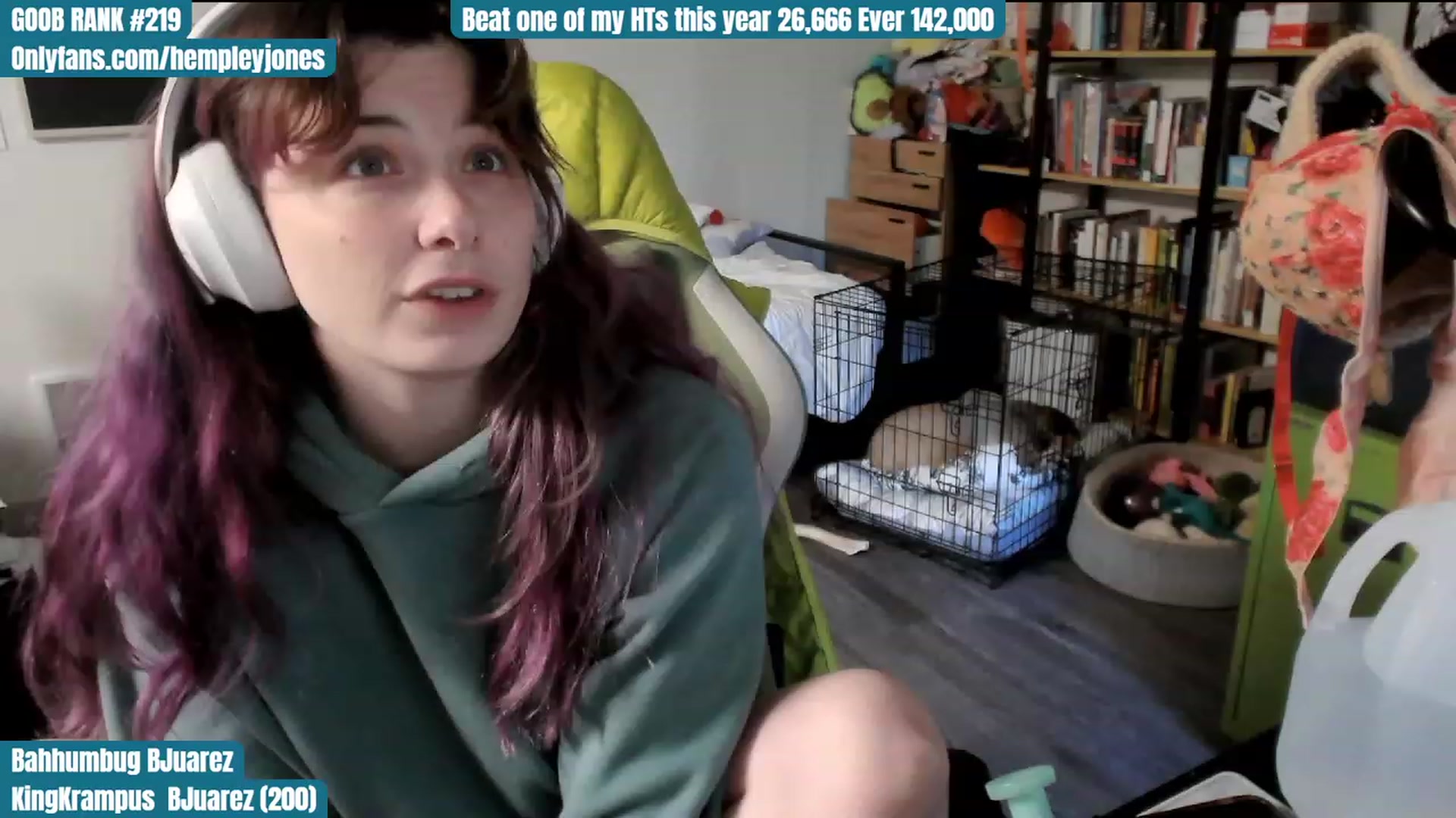 Gallery image thumbnail from Hempley's myfreecams stream on, 12/31/2023, 18:30 image 11 of 20