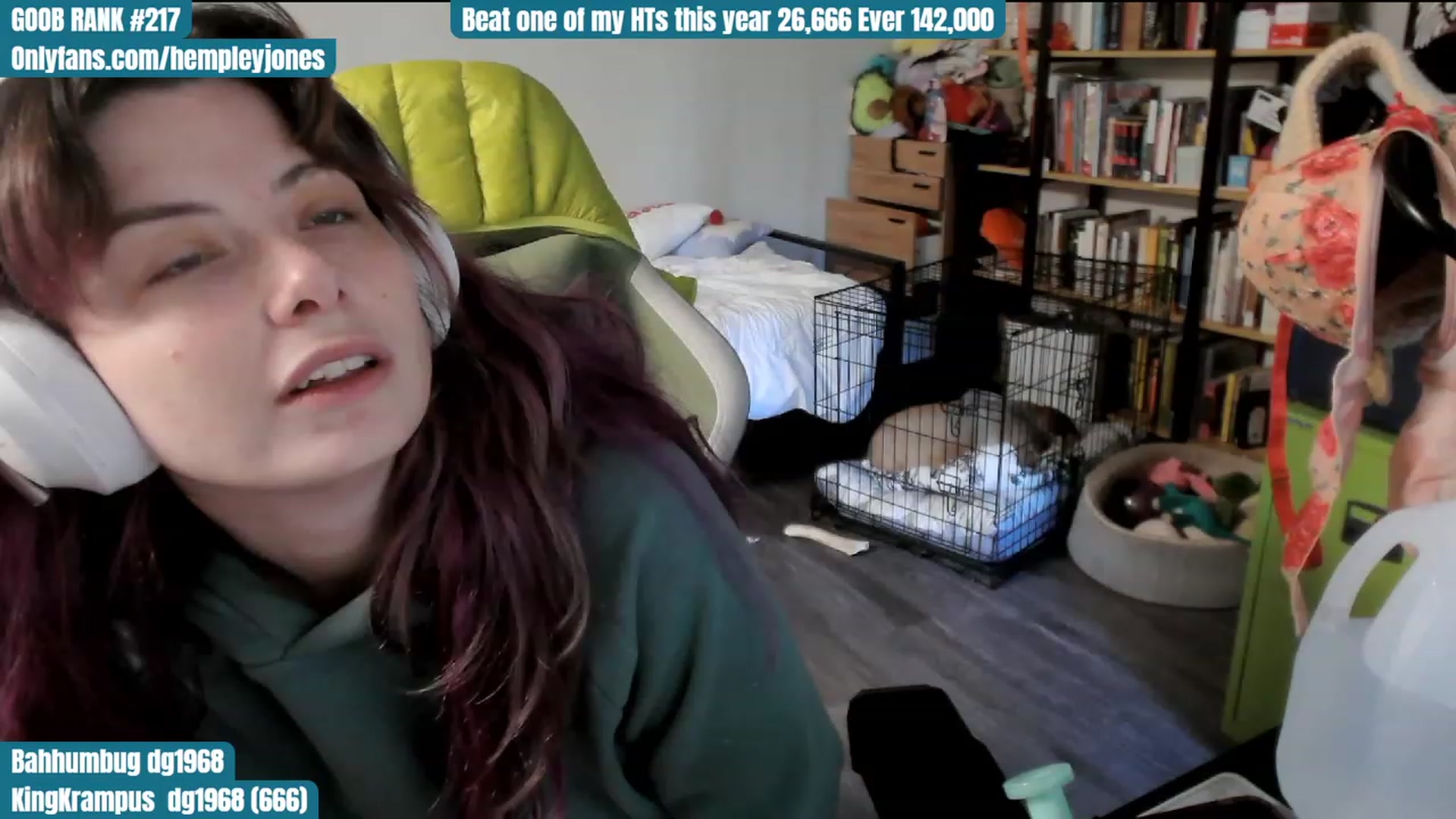 Gallery image thumbnail from Hempley's myfreecams stream on, 12/31/2023, 18:30 image 13 of 20