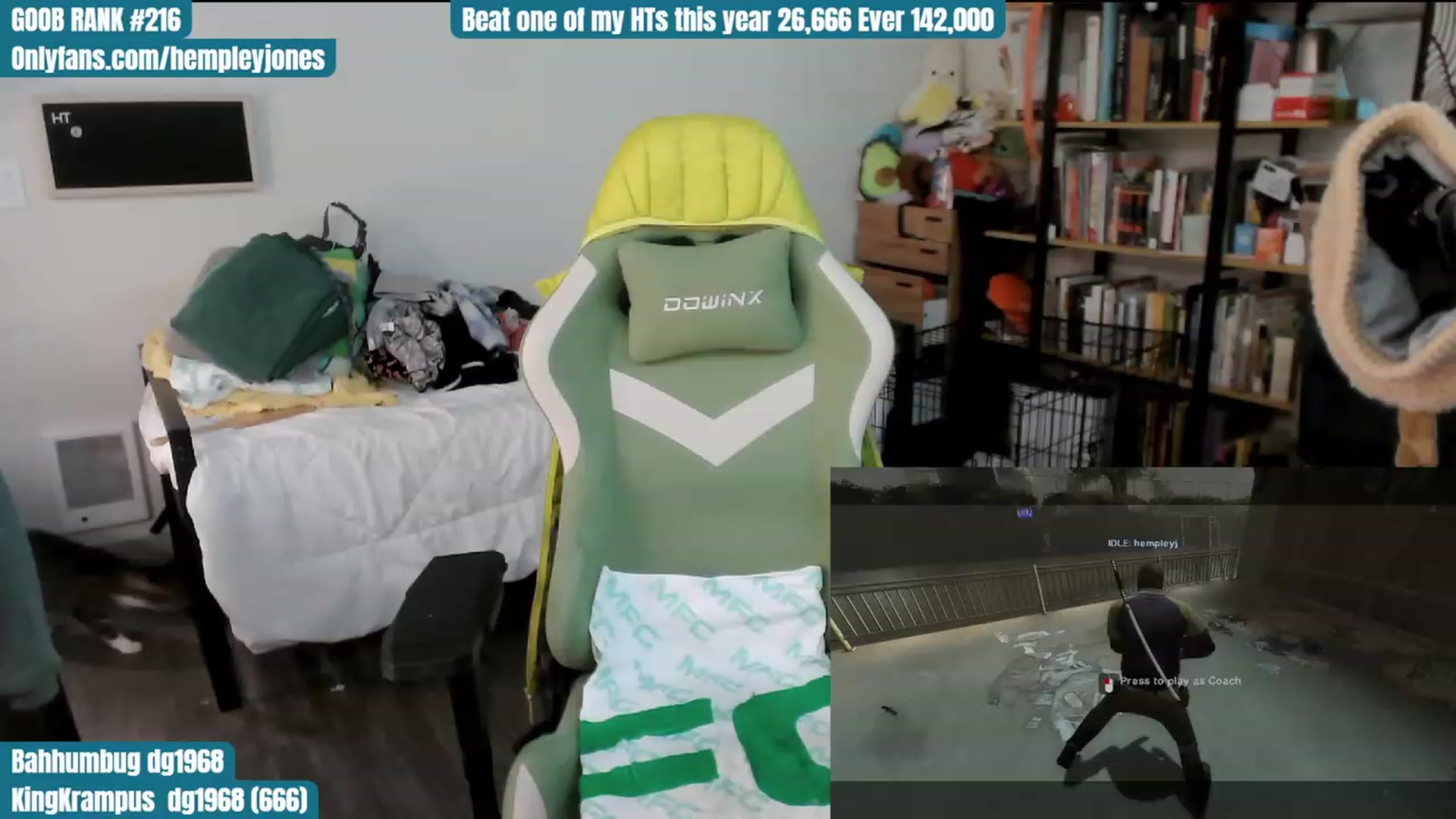 Gallery image thumbnail from Hempley's myfreecams stream on, 12/31/2023, 20:07 image 7 of 20