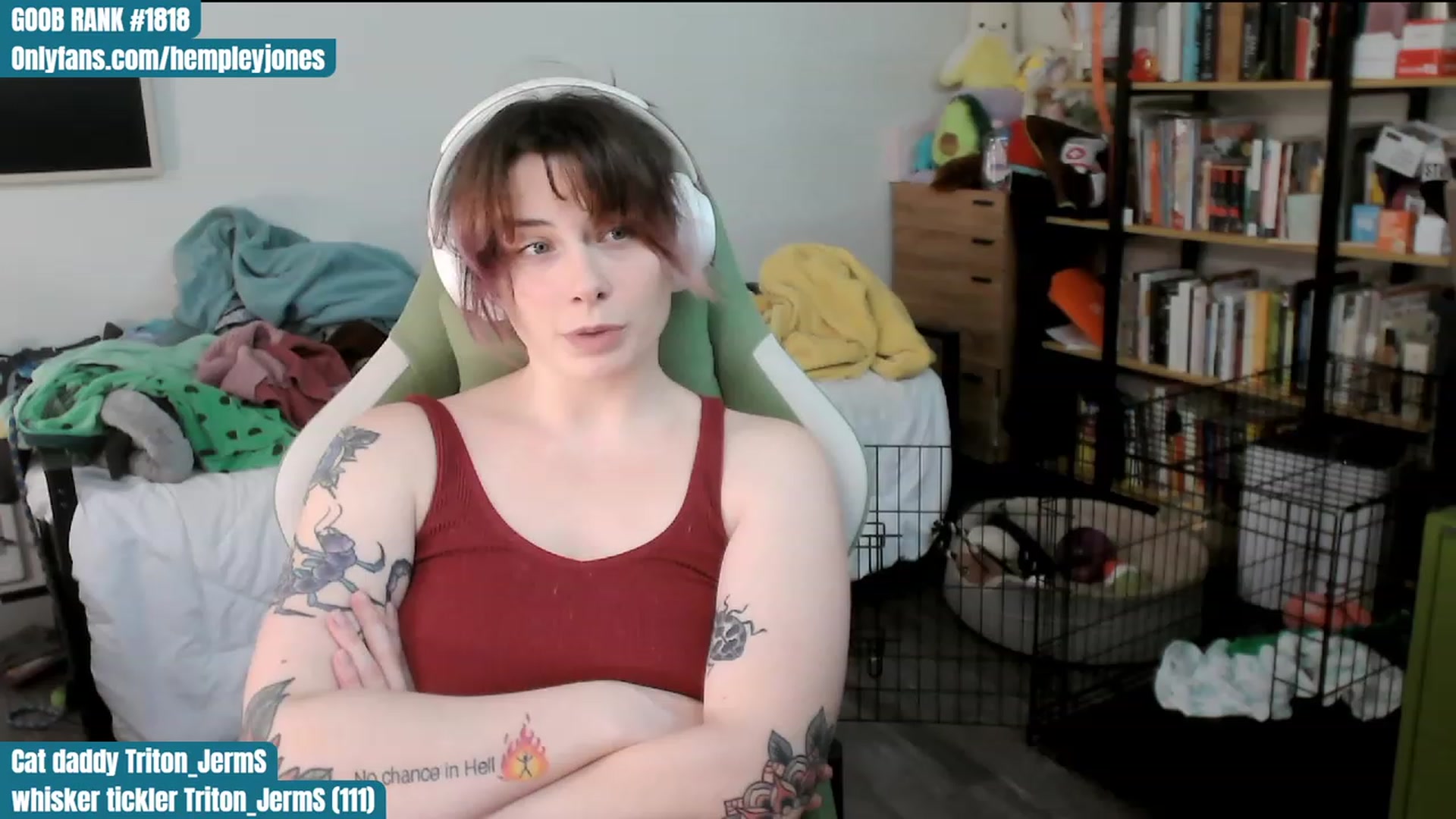 Gallery image thumbnail from Hempley's myfreecams stream on, 01/09/2024, 02:40 image 1 of 20
