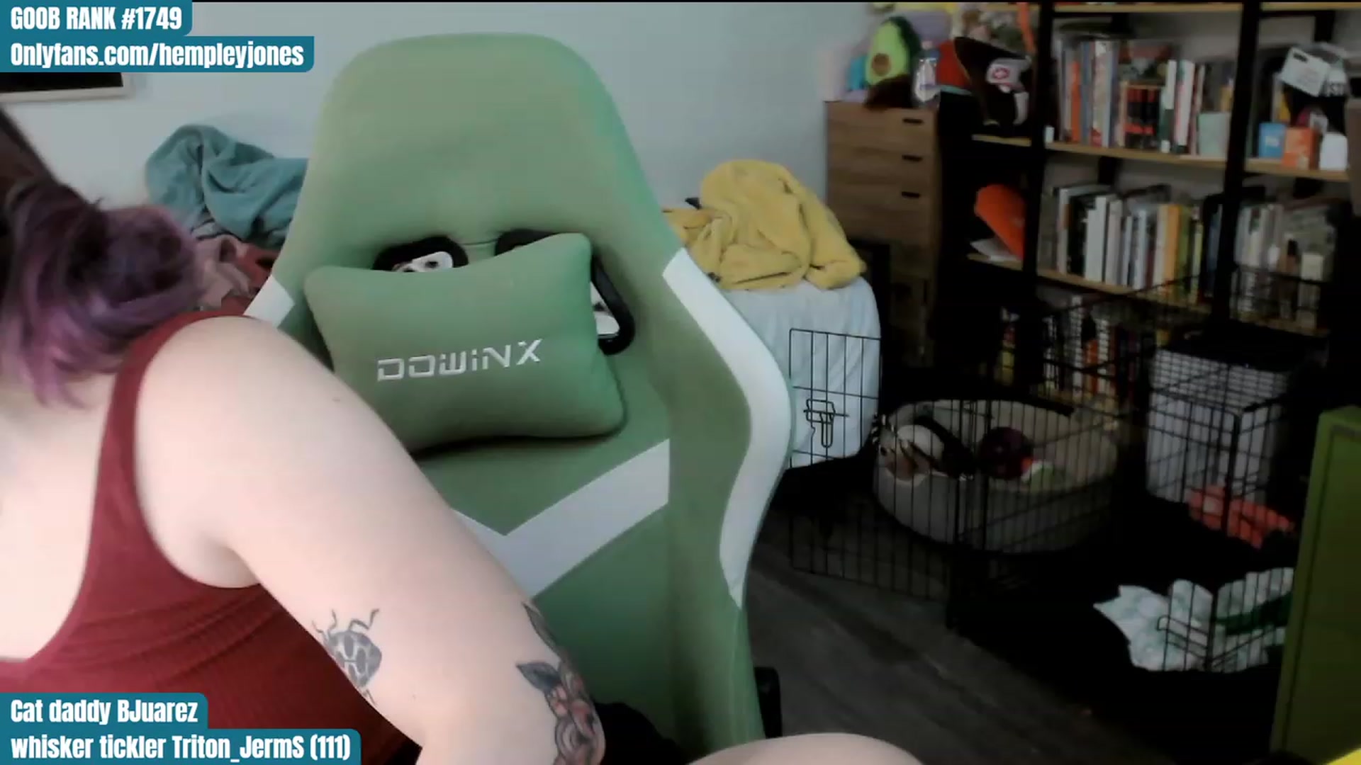 Gallery image thumbnail from Hempley's myfreecams stream on, 01/09/2024, 02:40 image 17 of 20