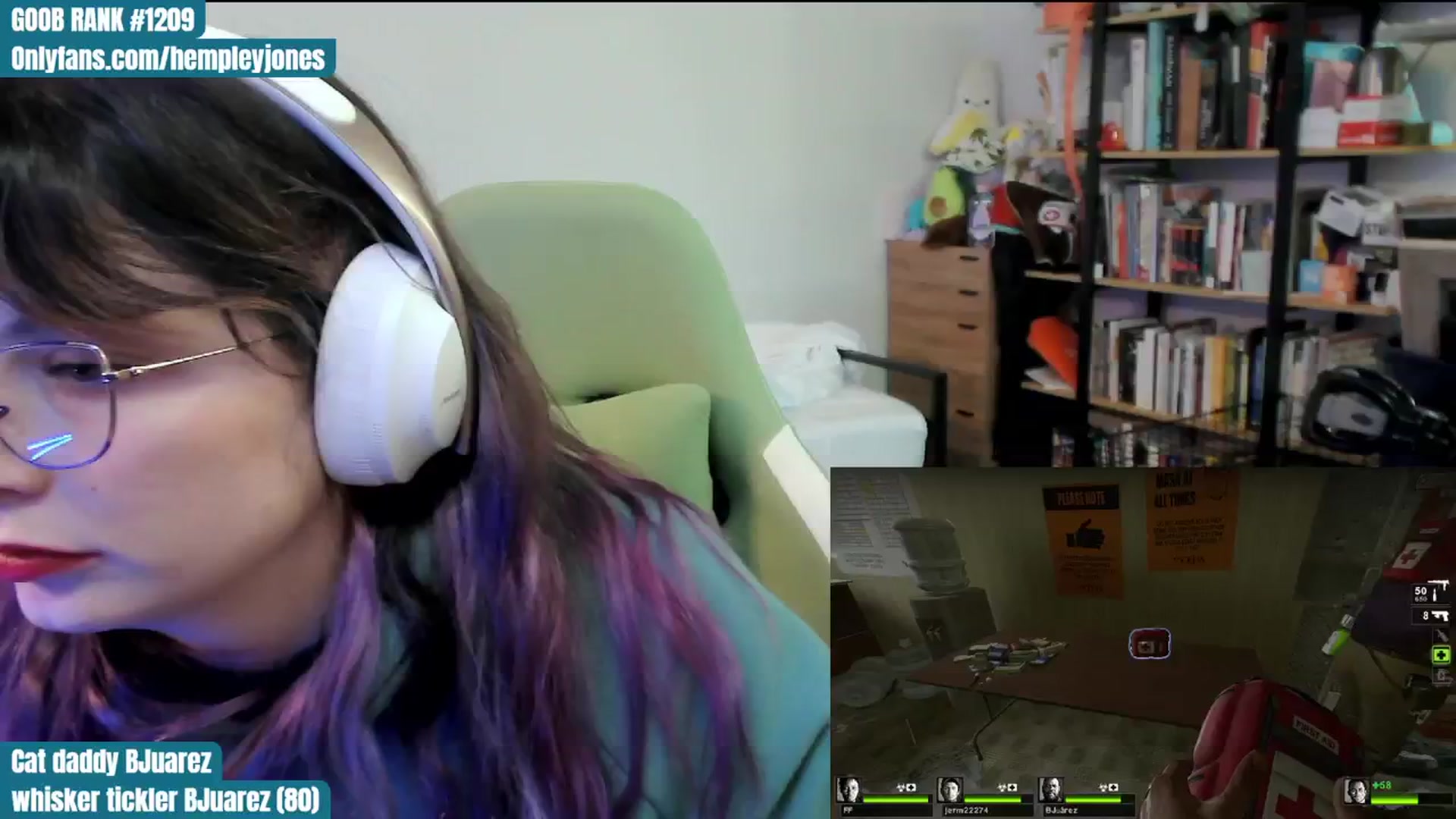 Gallery image thumbnail from Hempley's myfreecams stream on, 01/21/2024, 24:01 image 15 of 20