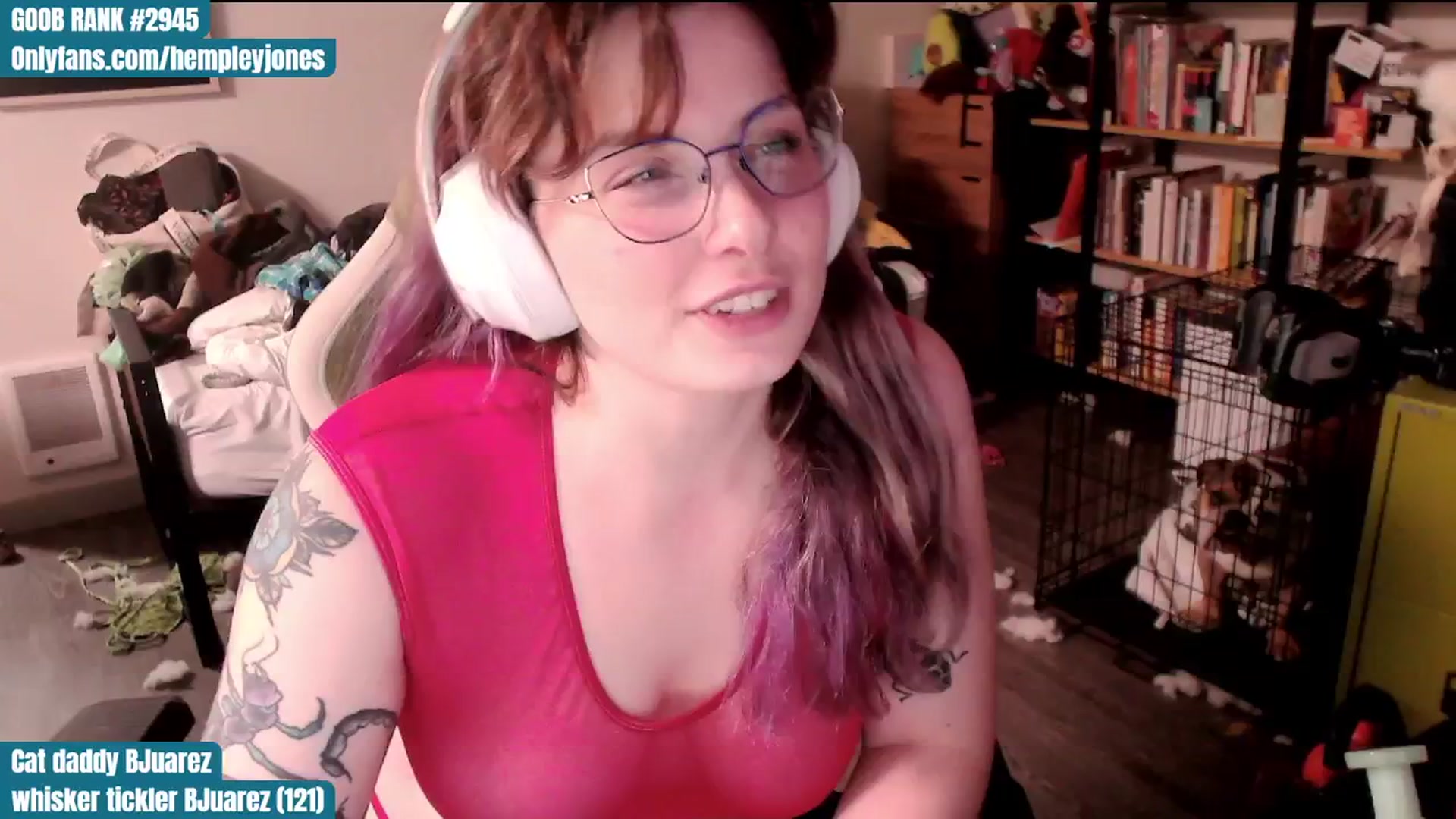 Gallery image thumbnail from Hempley's myfreecams stream on, 02/11/2024, 03:11 image 1 of 20