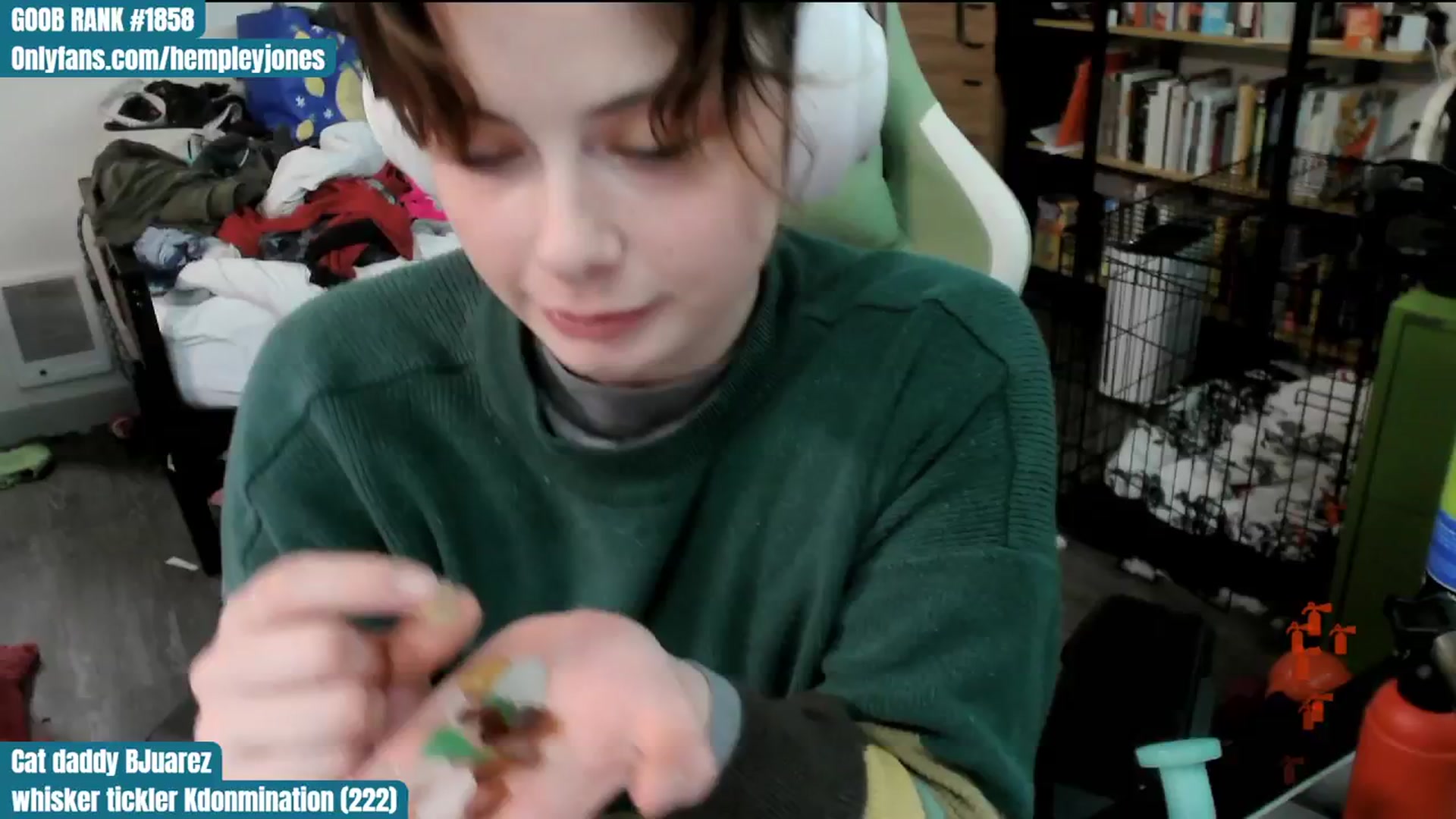 Gallery image thumbnail from Hempley's myfreecams stream on, 02/17/2024, 03:17 image 7 of 20