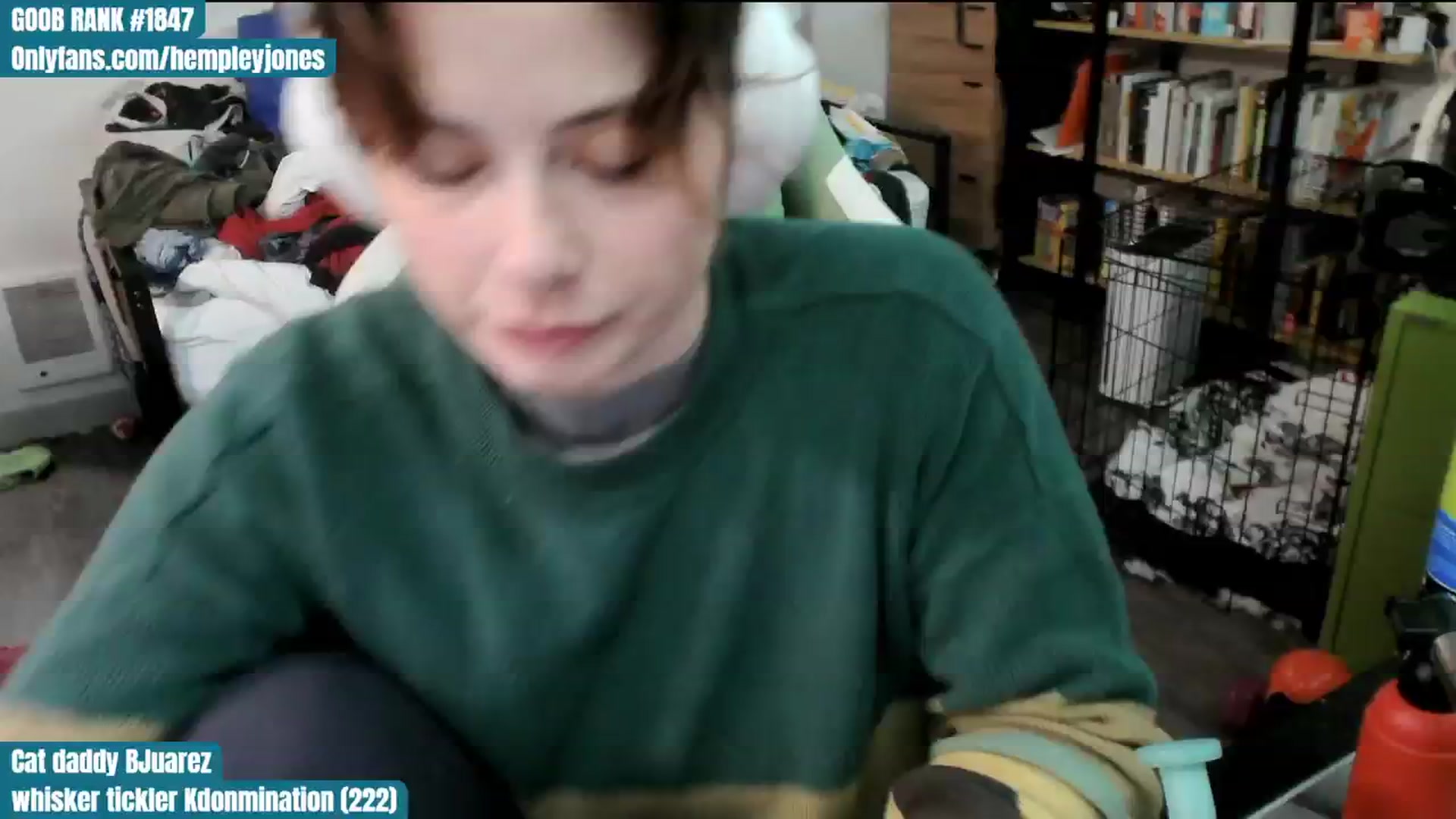 Gallery image thumbnail from Hempley's myfreecams stream on, 02/17/2024, 03:17 image 8 of 20