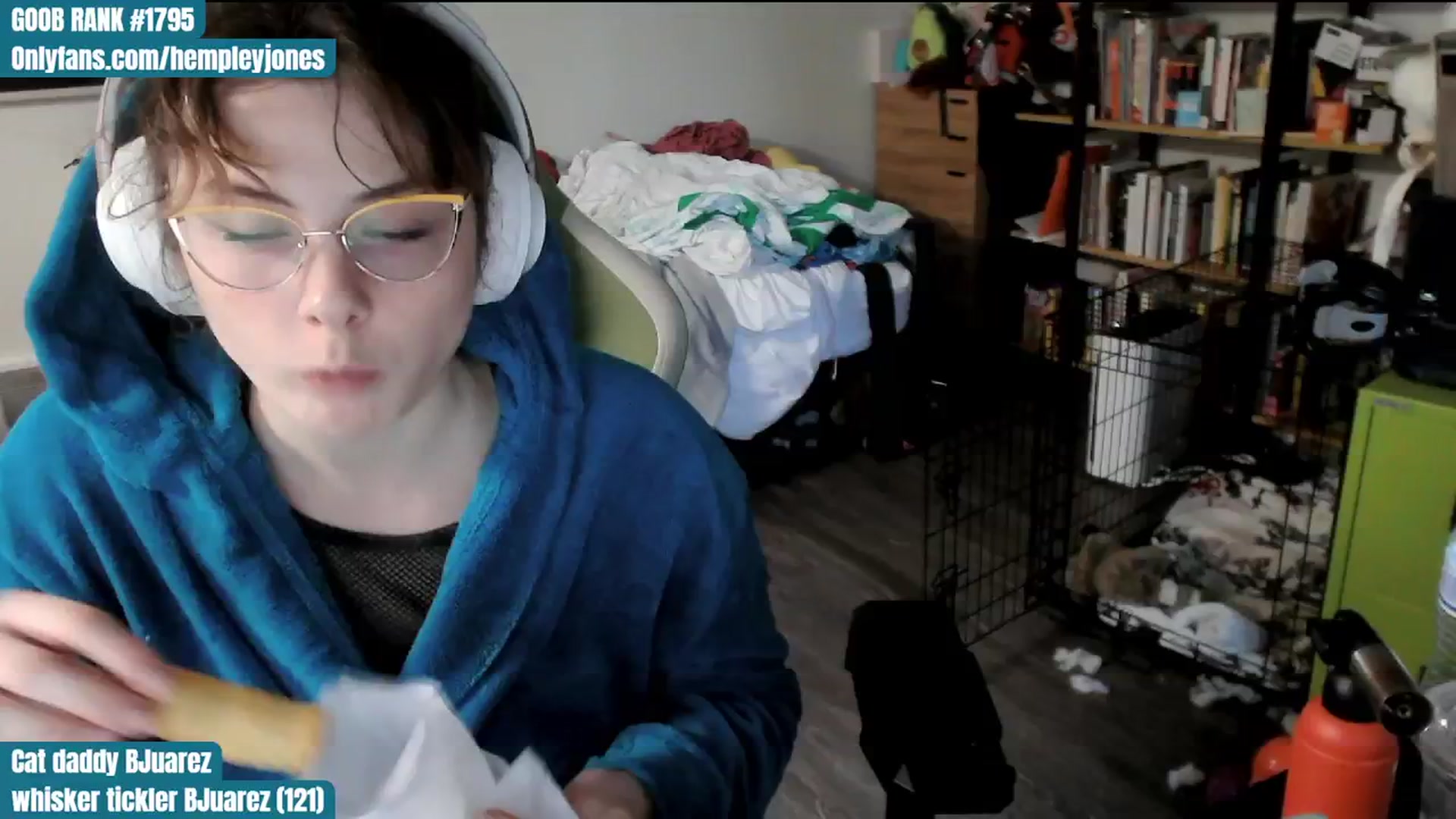 Gallery image thumbnail from Hempley's myfreecams stream on, 02/18/2024, 01:00 image 6 of 20