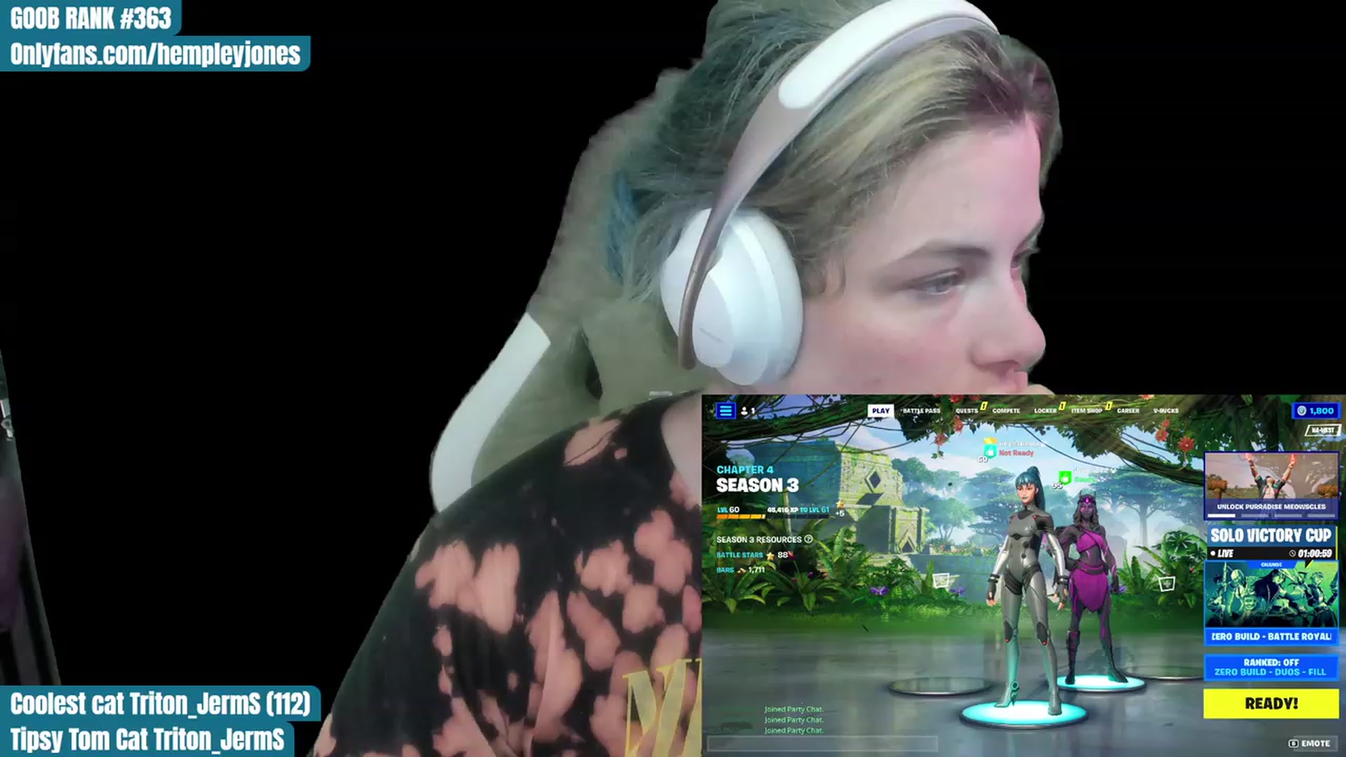 Gallery image thumbnail from Hempleyjones's myfreecams stream on, 07/22/2023, 22:43 image 11 of 20