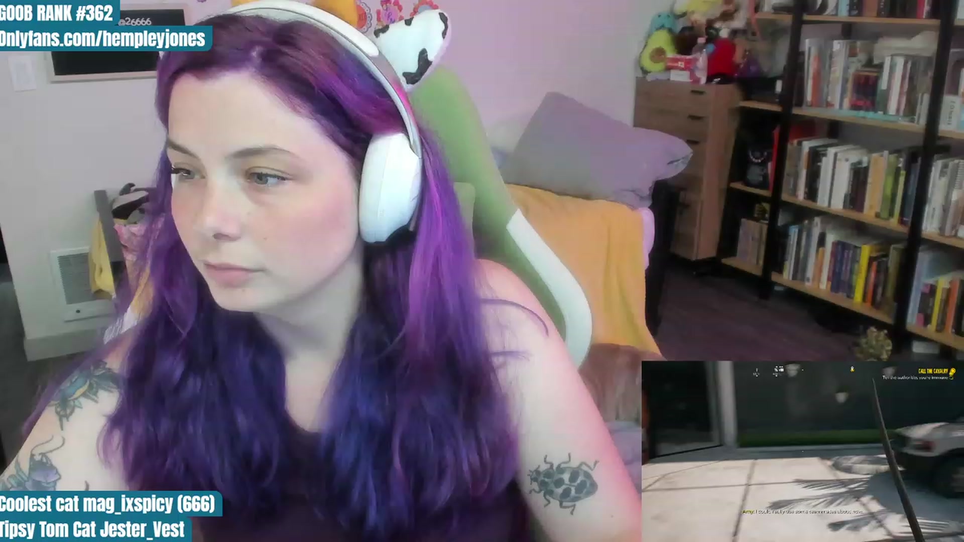 Gallery image thumbnail from Hempleyjones's myfreecams stream on, 07/26/2023, 01:02 image 6 of 20