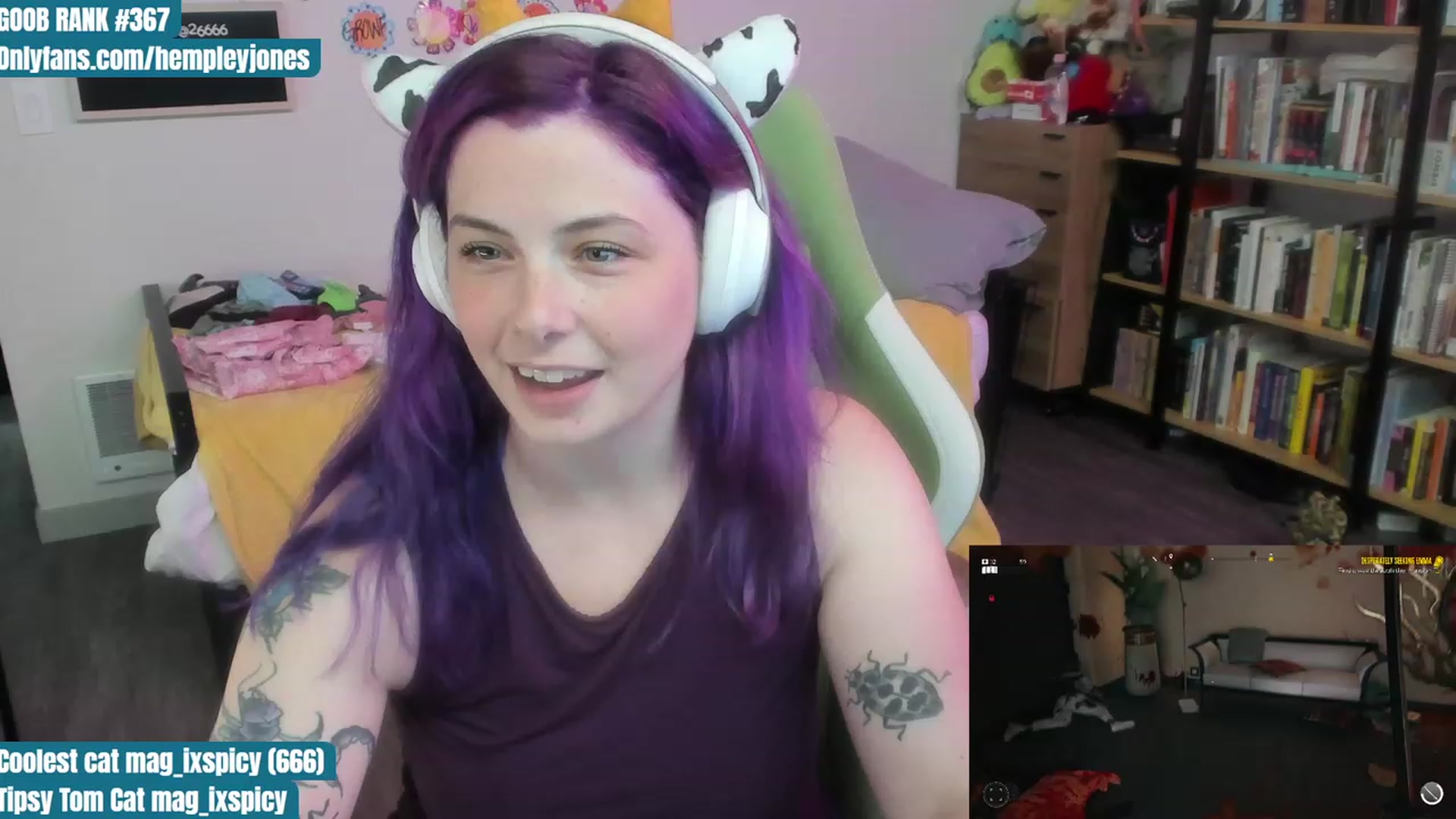 Gallery image thumbnail from Hempleyjones's myfreecams stream on, 07/26/2023, 01:02 image 1 of 20