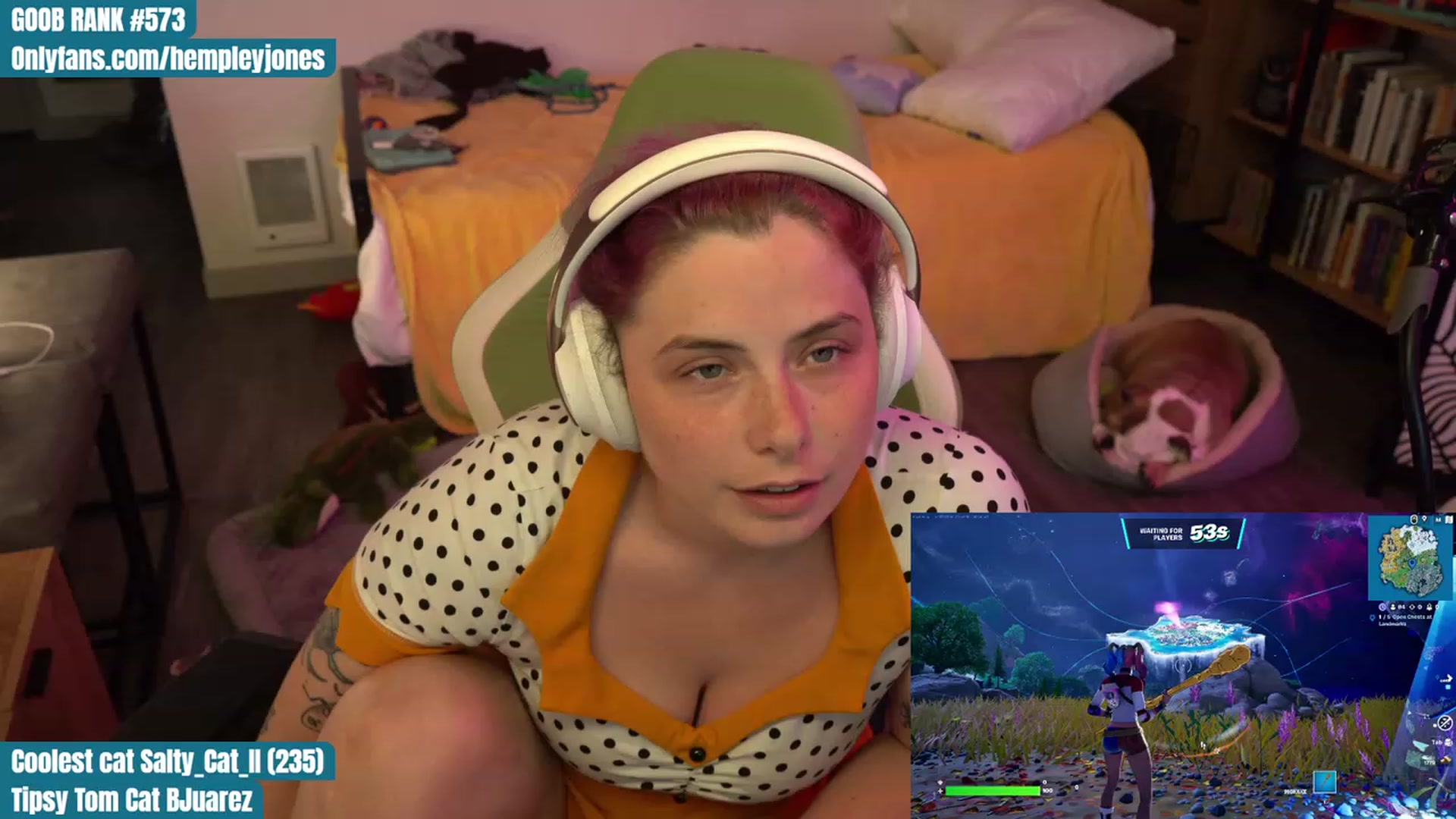 Gallery image thumbnail from Hempleyjones's myfreecams stream on, 08/19/2023, 01:46 image 10 of 20