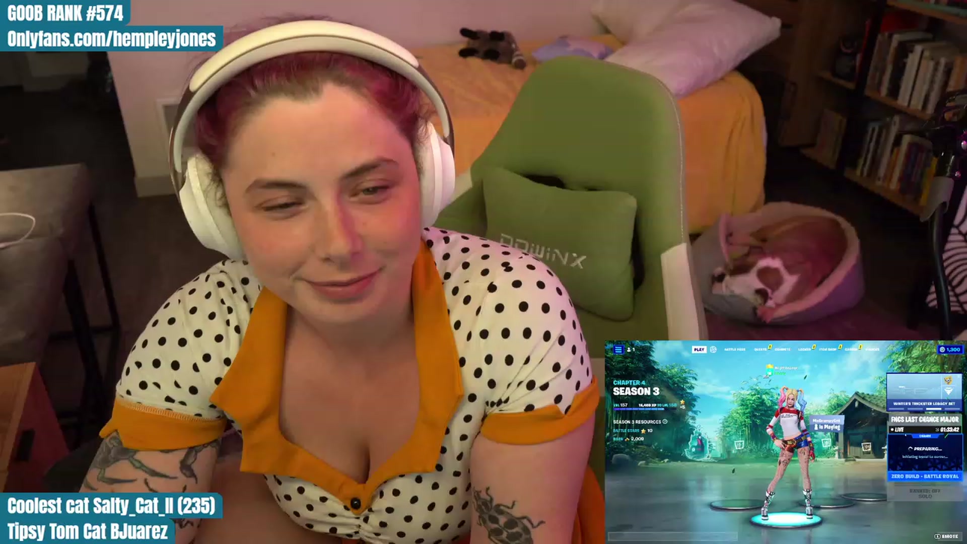 Gallery image thumbnail from Hempleyjones's myfreecams stream on, 08/19/2023, 01:46 image 15 of 20