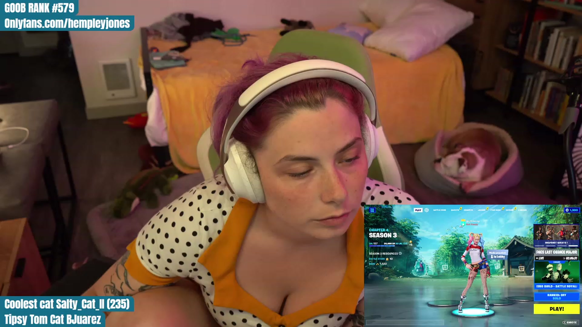 Gallery image thumbnail from Hempleyjones's myfreecams stream on, 08/19/2023, 01:46 image 4 of 20
